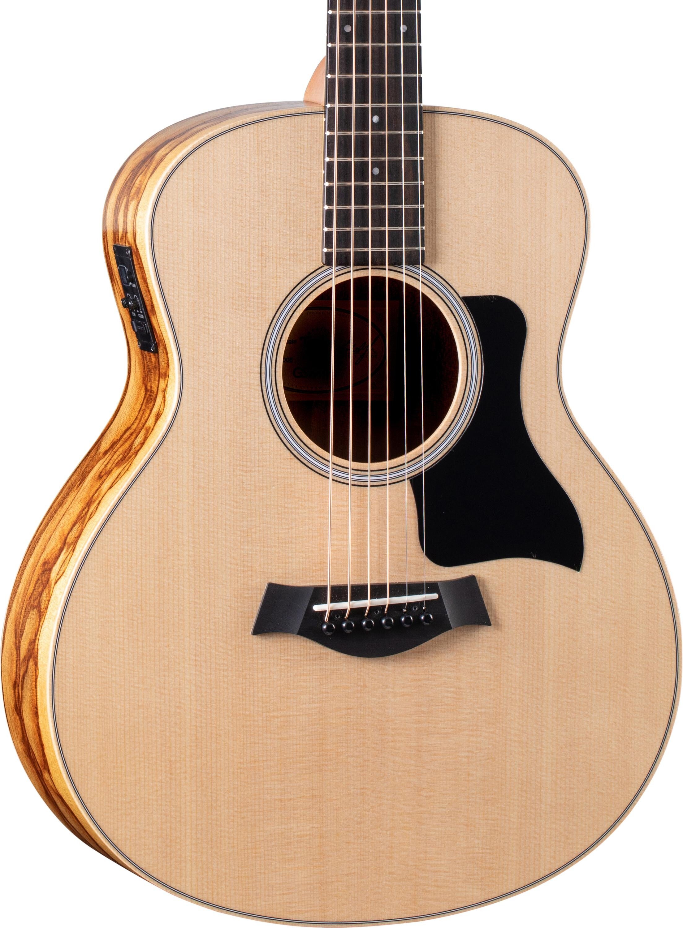 Taylor GS Mini-e Ziricote LTD Acoustic-electric Guitar - Natural with 