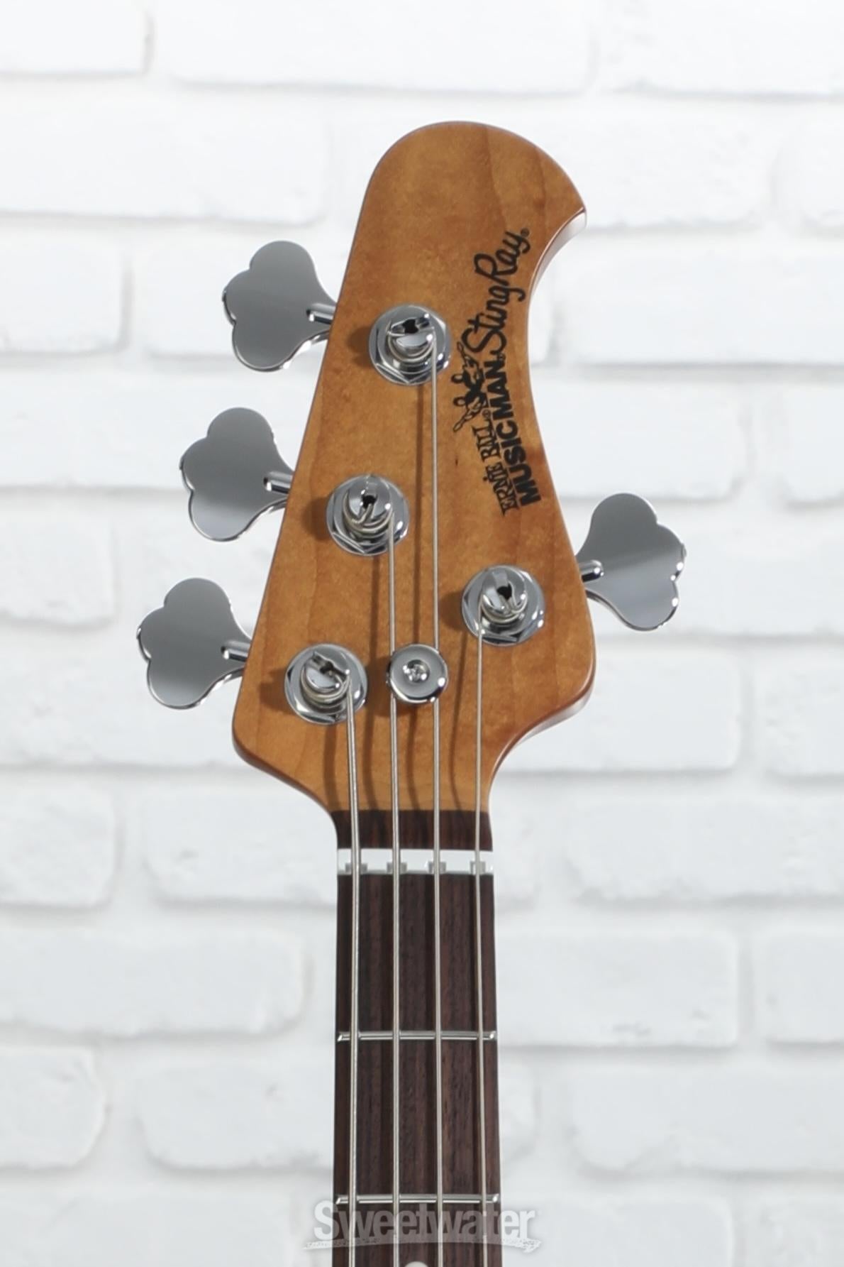 Ernie Ball Music Man StingRay Special Bass Guitar - Fallout Green