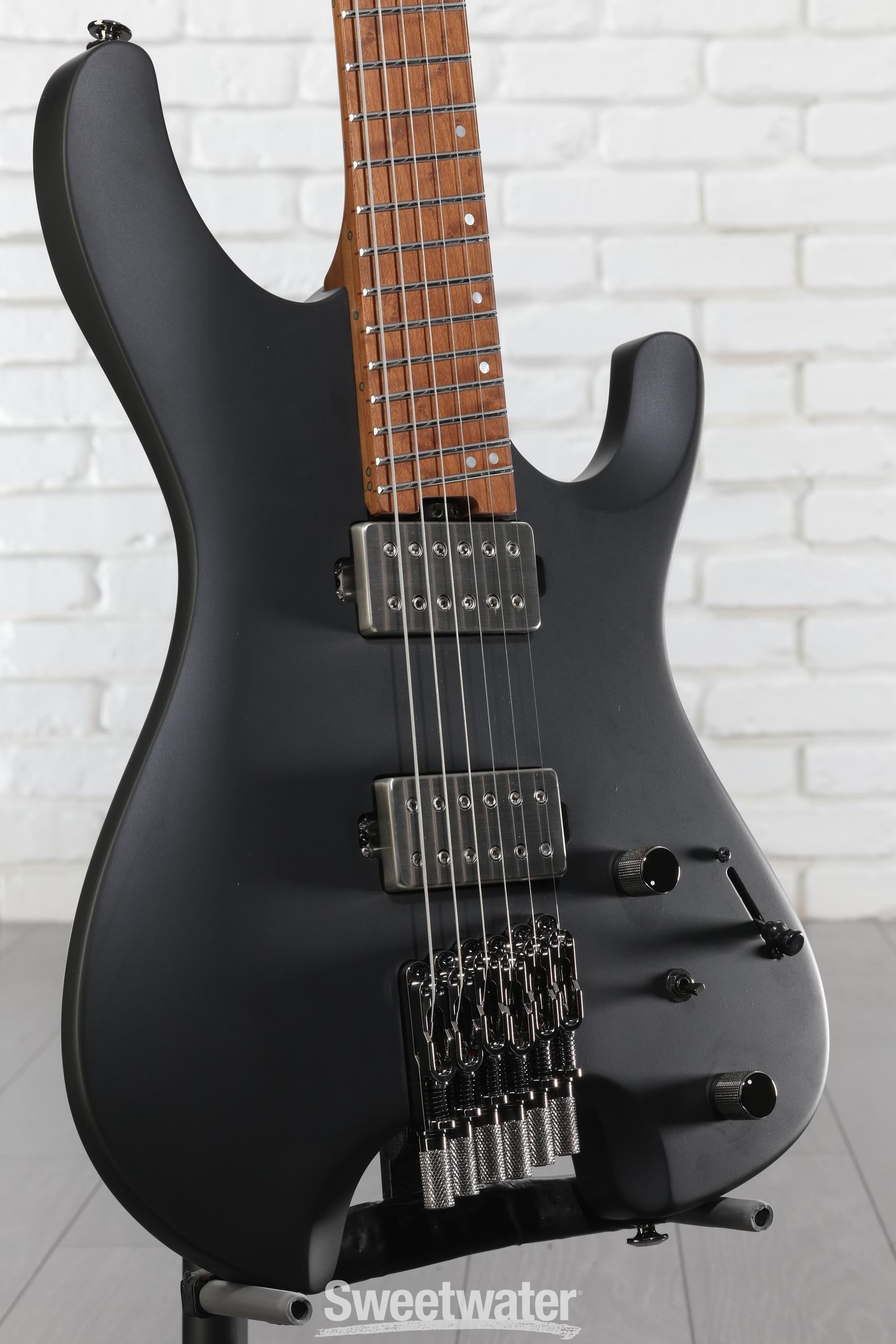 Ibanez QX52 Electric Guitar - Flat Black | Sweetwater