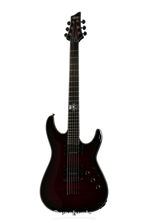 Schecter Blackjack SLS C-1 - Crimson Red Burst, Passive | Sweetwater