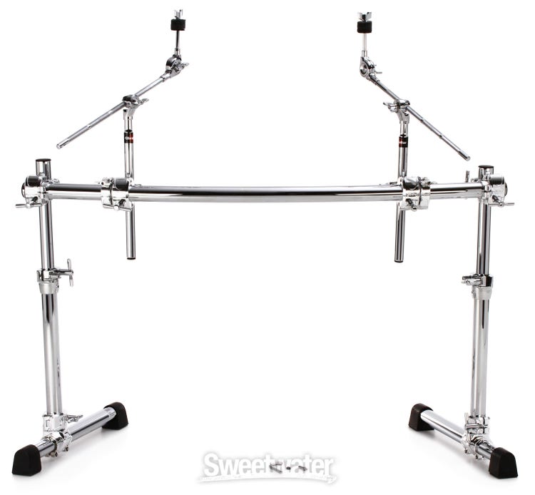 Gibraltar Chrome Series Curved Front Rack with Cymbal Booms - GCS302C