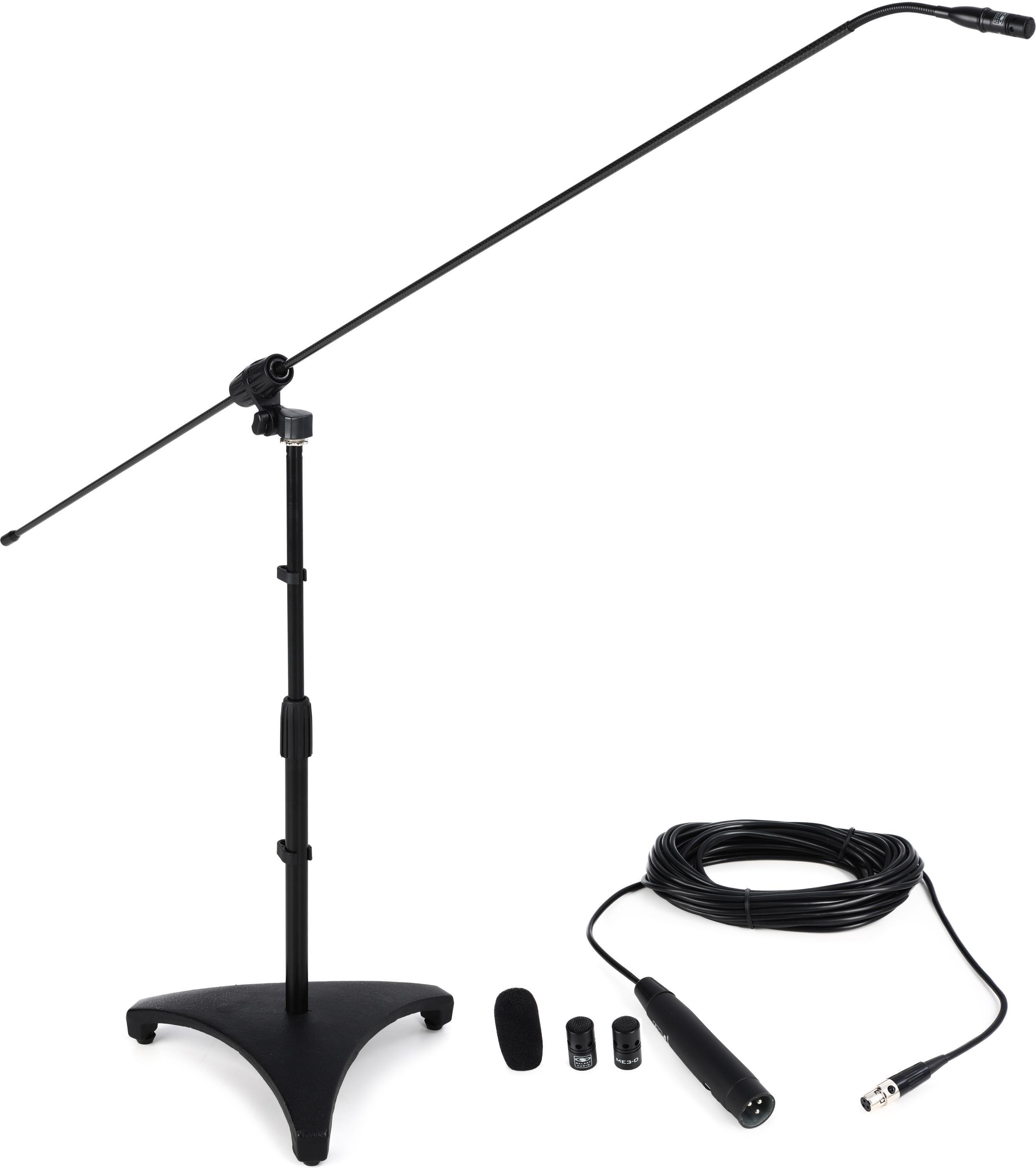 Photo of Galaxy Audio CBM-324 Carbon Fiber Boom - 57 inch Boom & 24 inch Stand