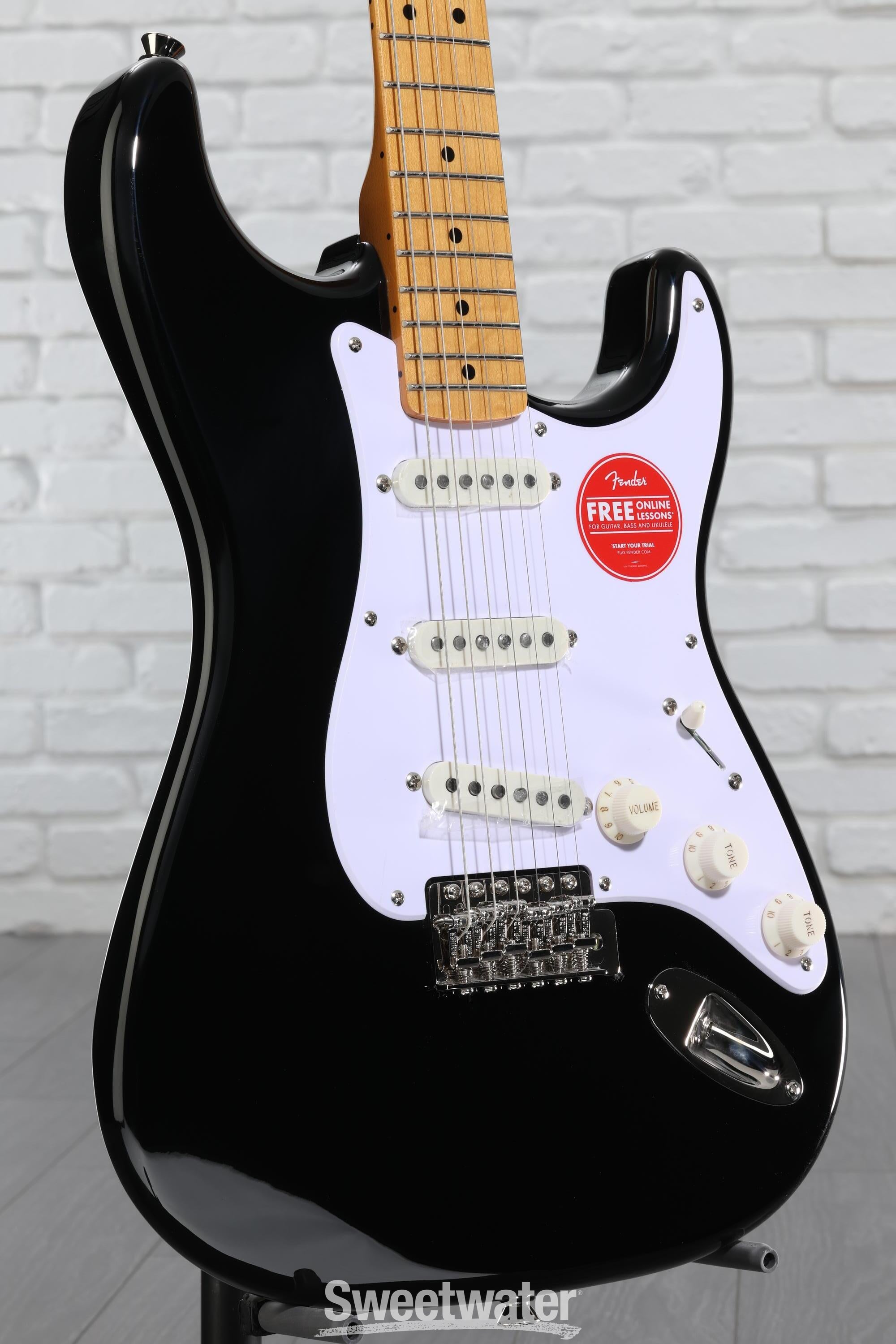 Squier Classic Vibe '50s Stratocaster - Black | Sweetwater