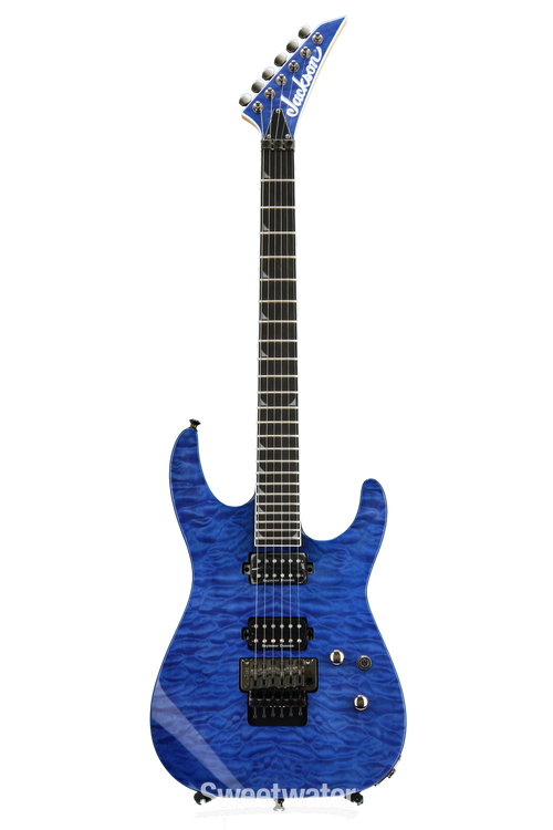 Jackson Pro Series Soloist SL2Q - Transparent Blue
