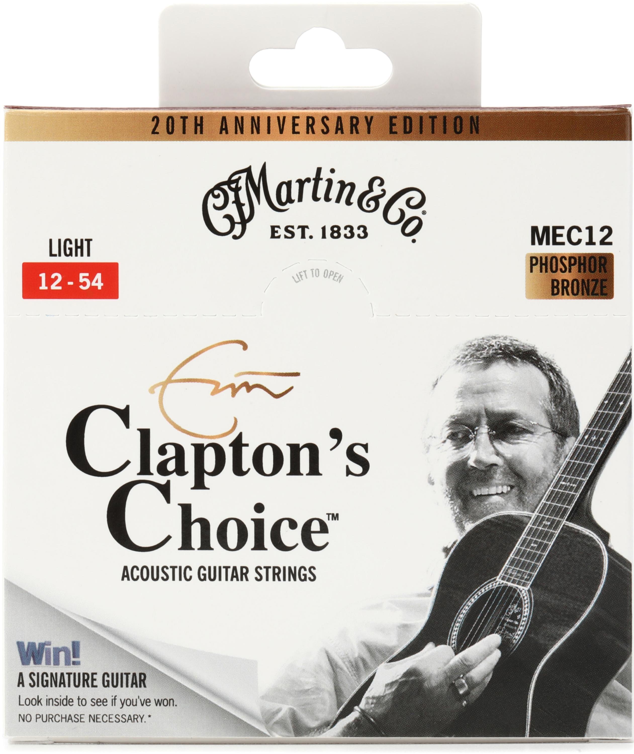 Martin MEC Clapton's Choice Phos Bronze Acoustic Guitar