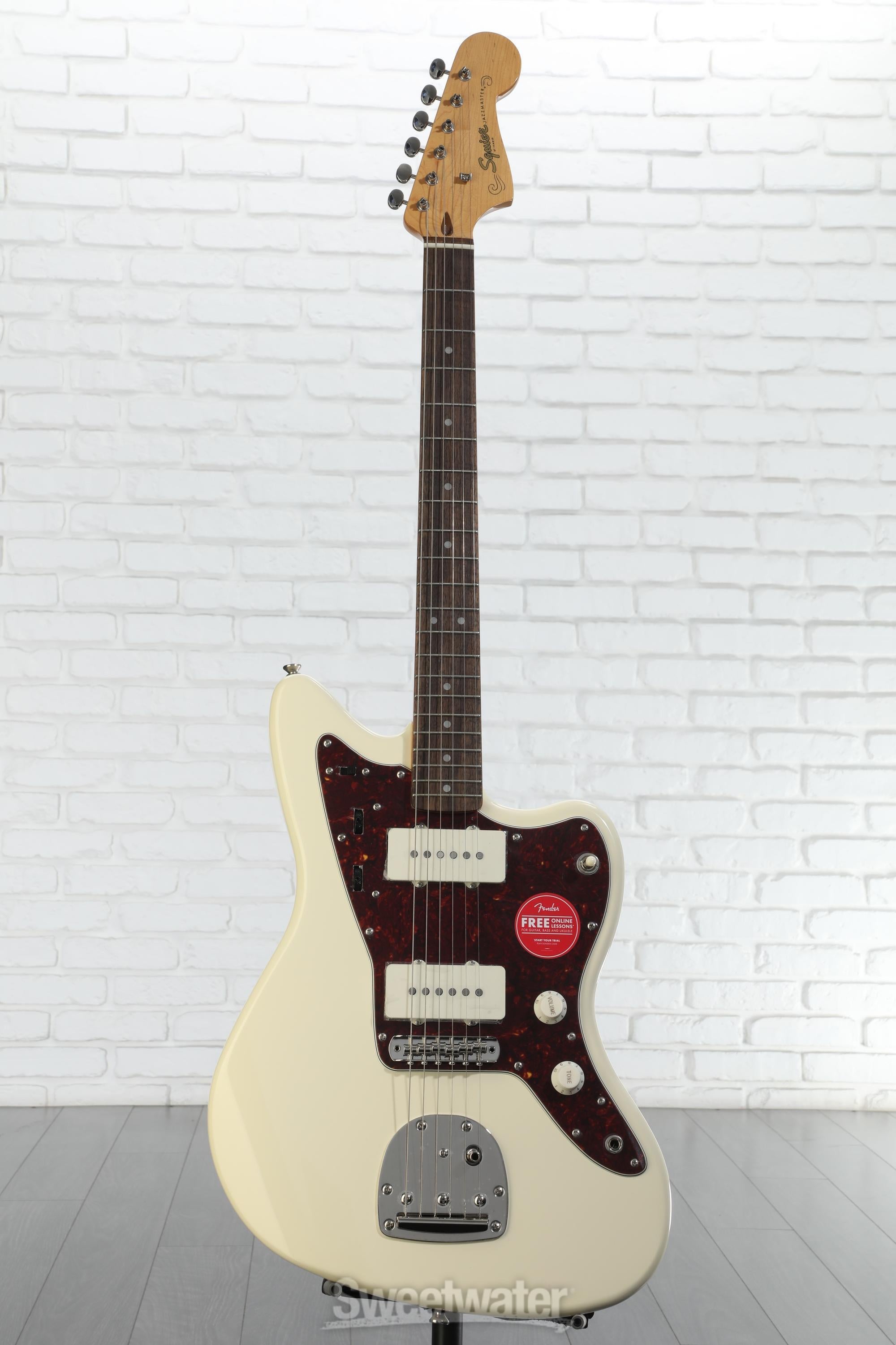 ギター Squier Classic Vibe'60s jazzmaster Squier Classic Vibe '60s Jazzmaster - Olympic White | Sweetwater