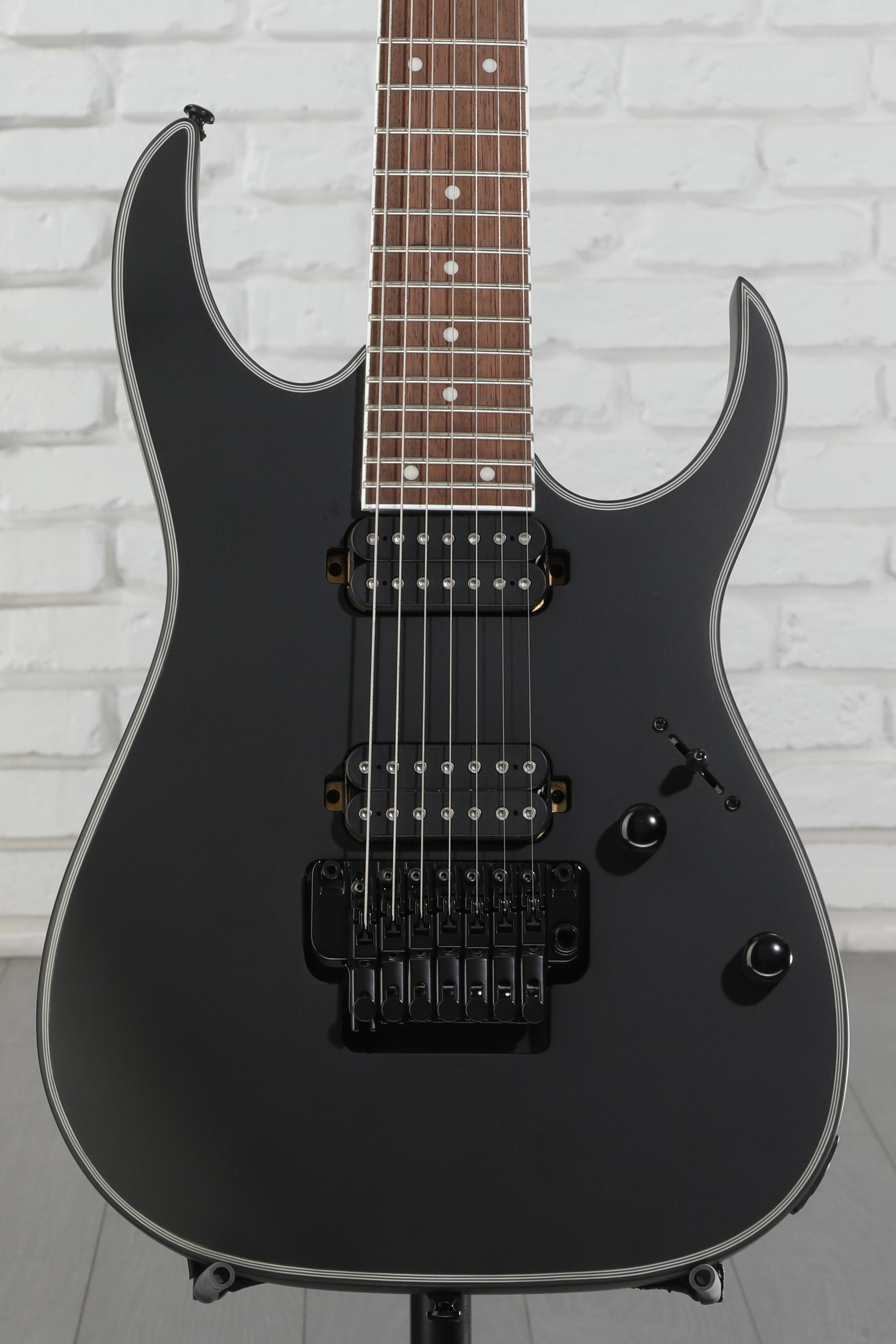 Ibanez 7弦ギター (ギグバッグ付き) Ibanez RG7421EX BKF エレキギター 7弦 フィックスドブリッジ