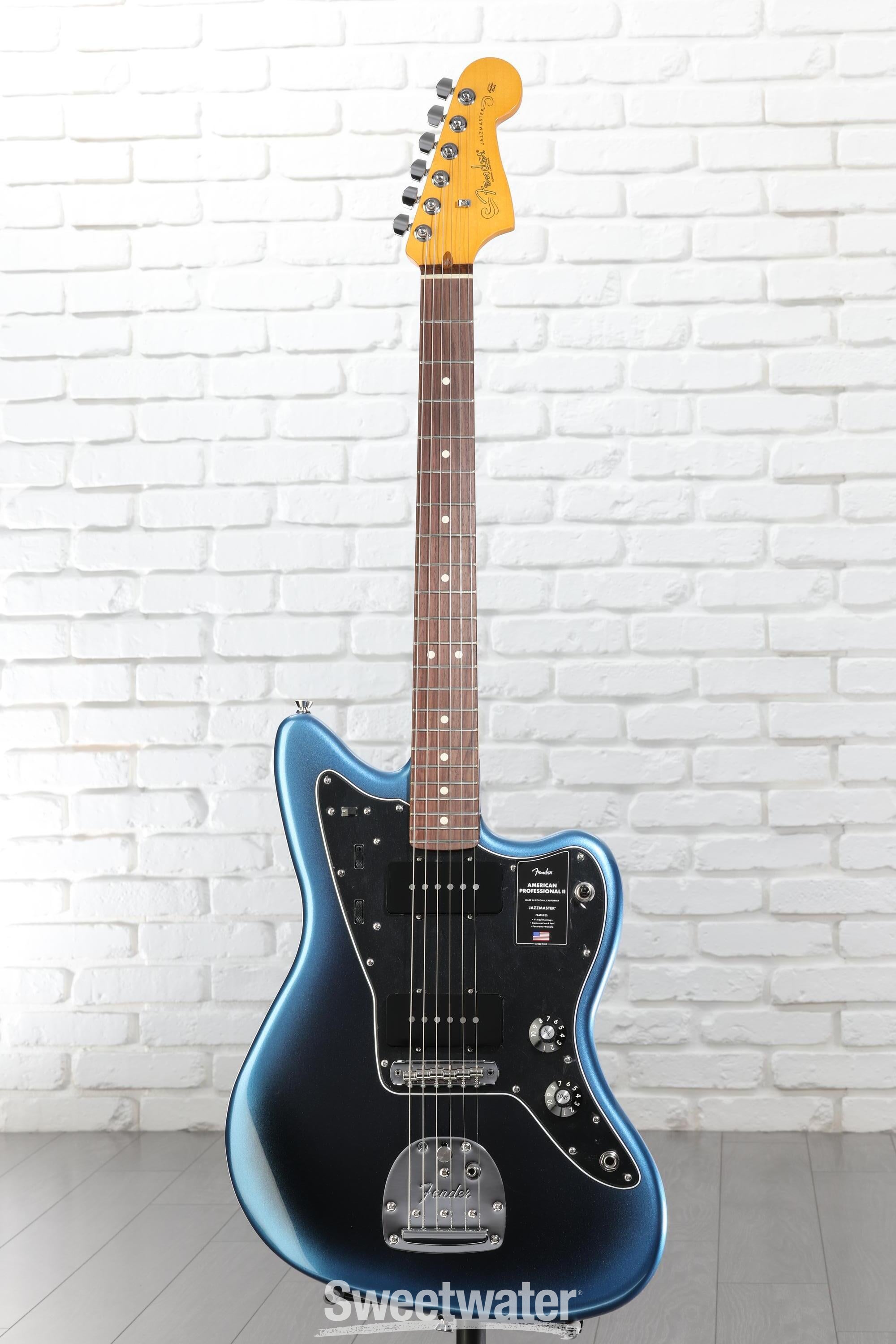 ギター Fender American Professional Jazzmaster Fender American Professional II Jazzmaster - Dark Night with