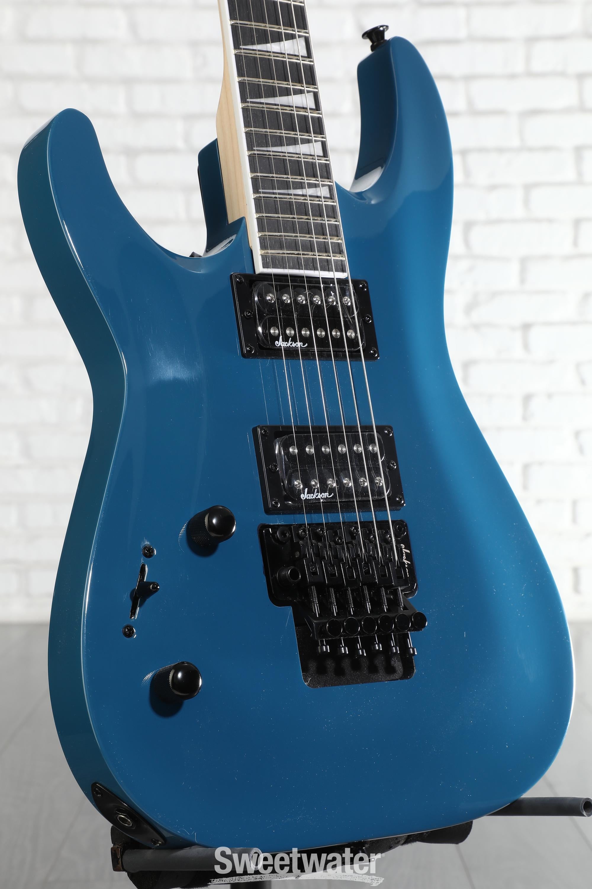 Photo of Jackson Dinky Arch Top JS32 DKA Left-handed - Bright Blue