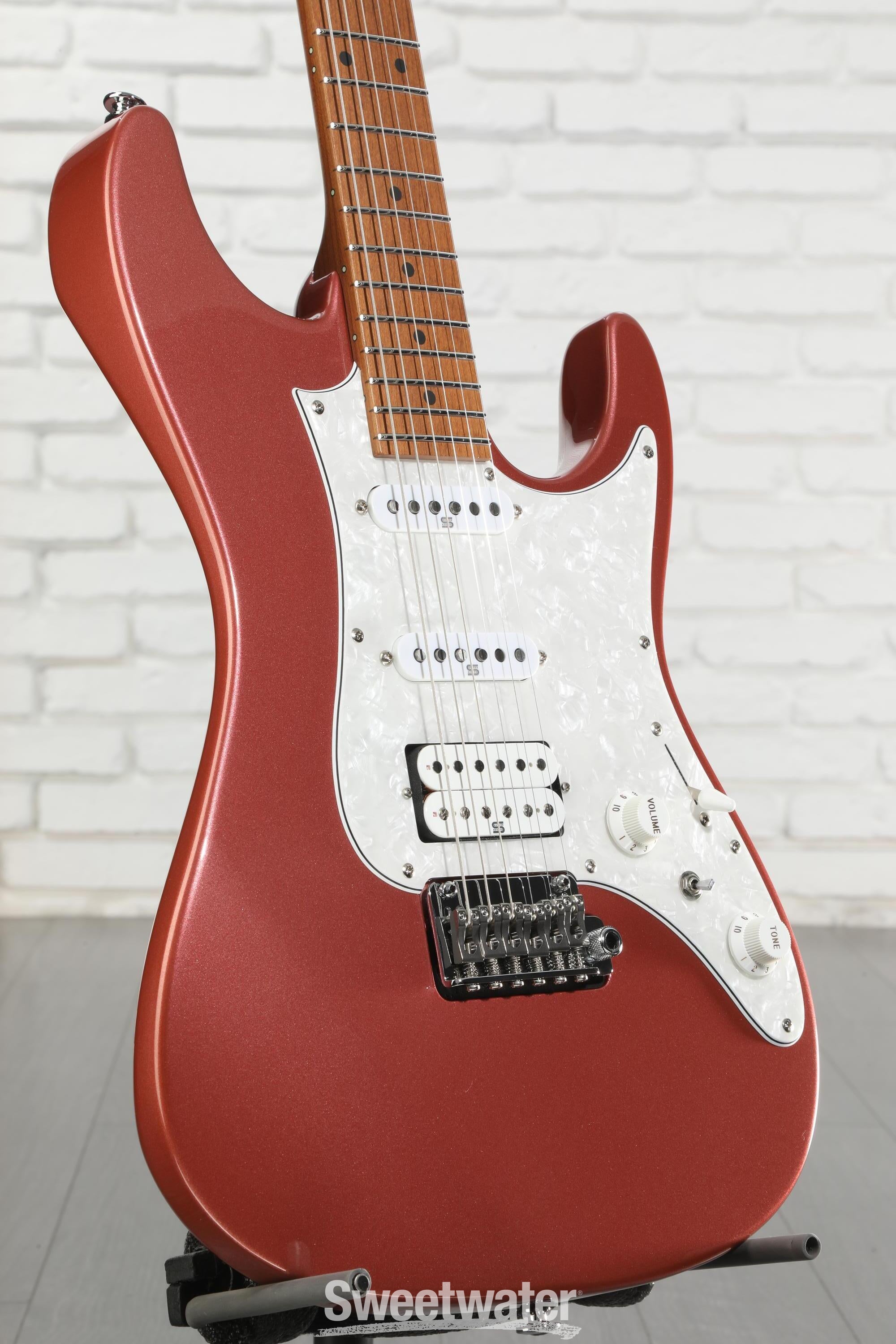 Ibanez Prestige AZ2204 Electric Guitar - Hazy Rose Metallic