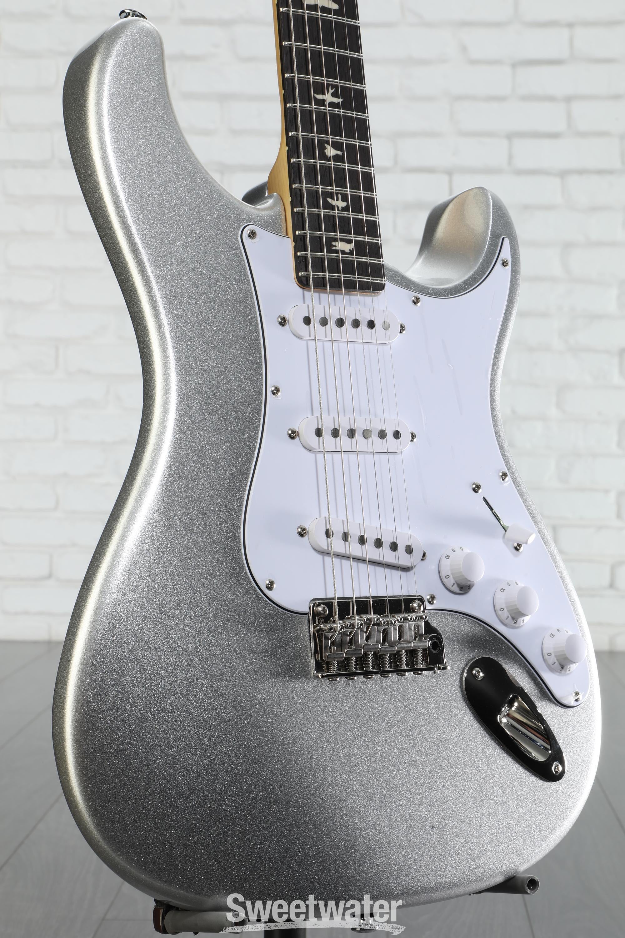 PRS SE Silver Sky Electric Guitar - Platinum Spark