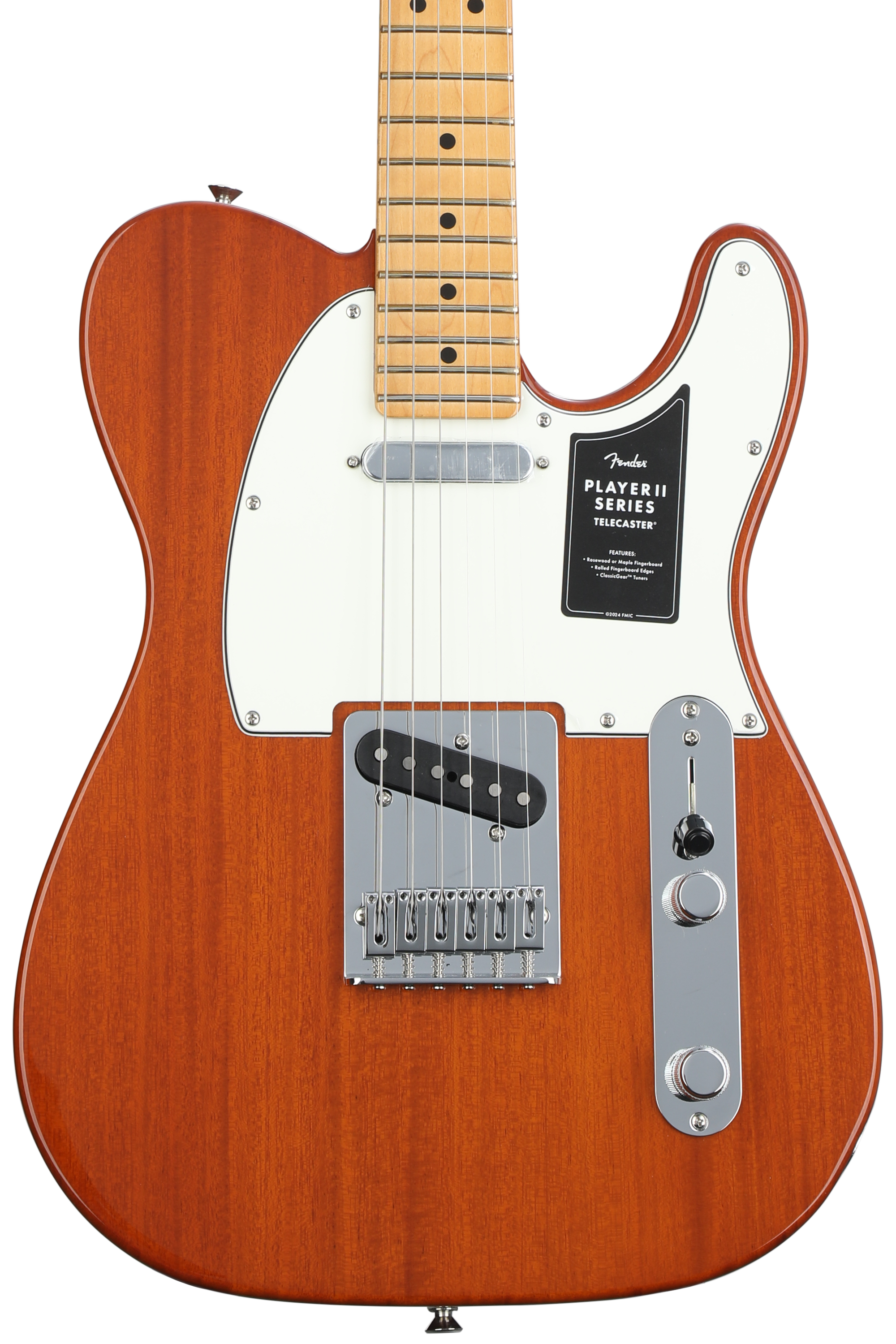 Fender Player II Telecaster Electric Guitar - Mocha with Maple