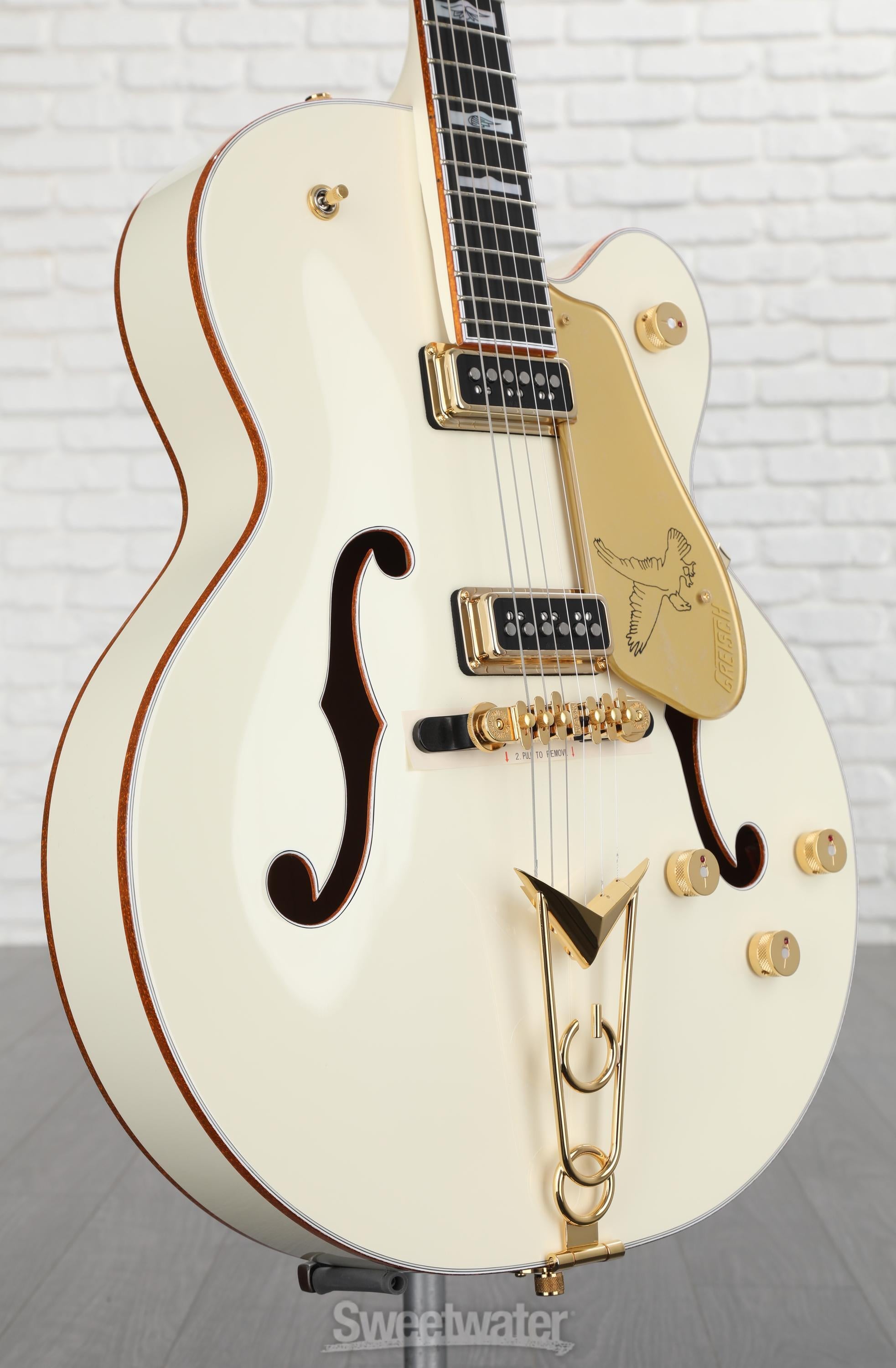 Gretsch G6136-55GE Vintage Select 1955 White Falcon - Vintage White