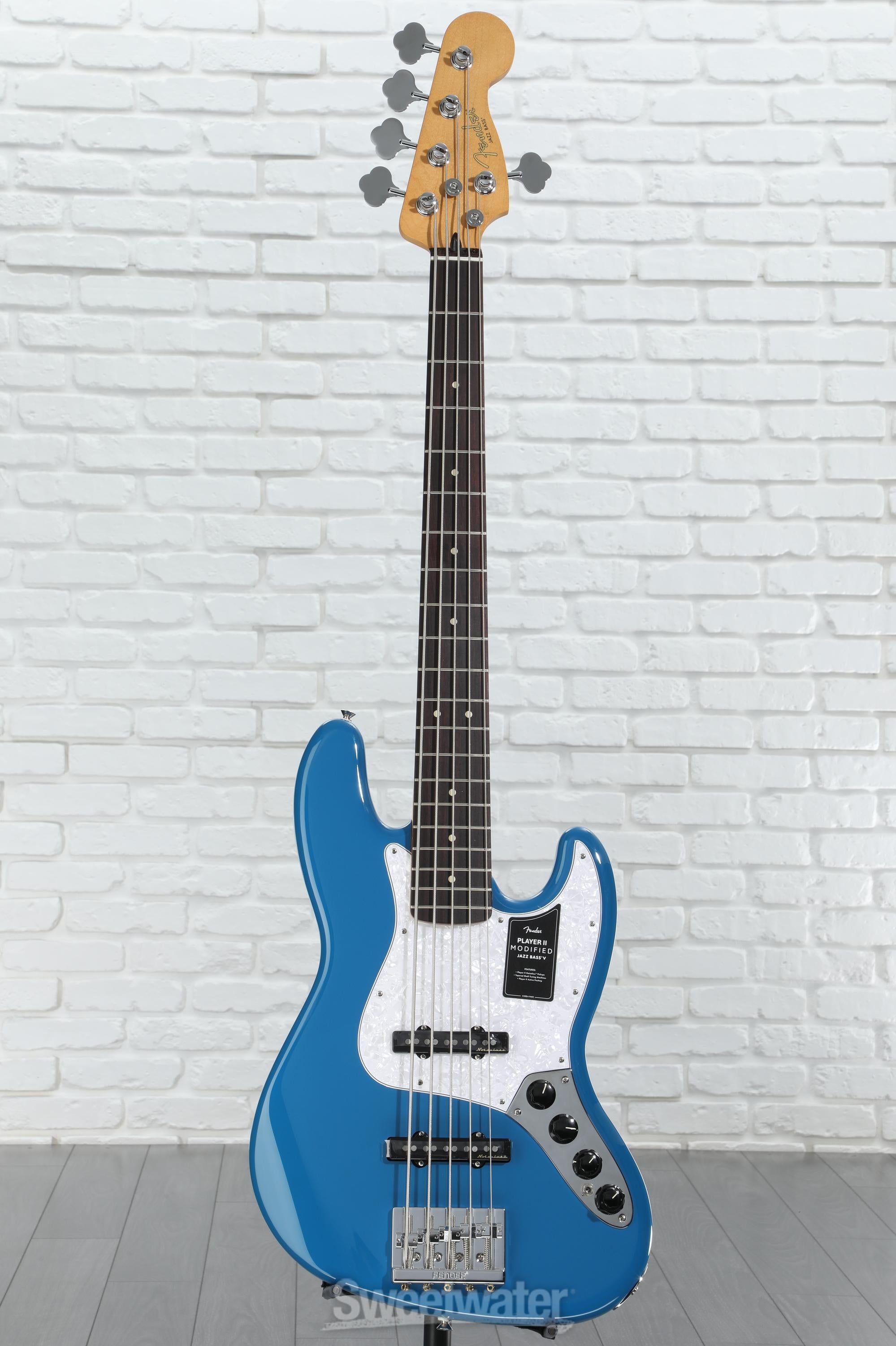 Fender Player II MOD Active Jazz Bass 5弦 Fender Player II Modified Active Jazz Bass V - Electric Blue