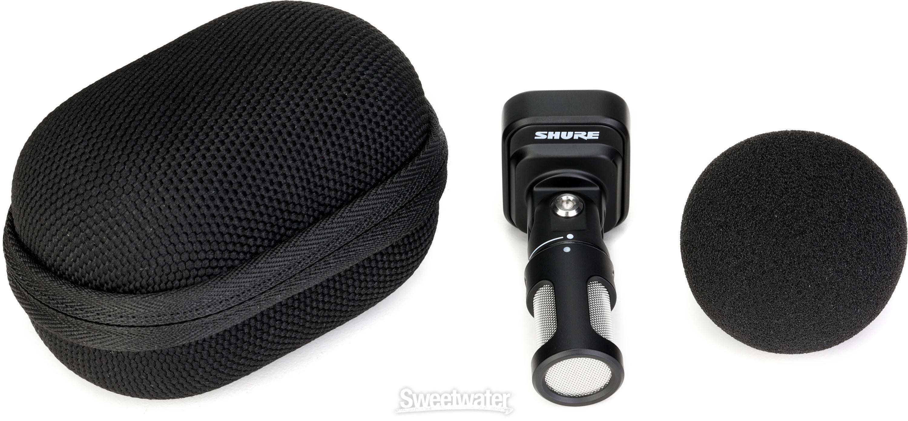 Shure MV88 USB-C Stereo Condenser Microphone | Sweetwater