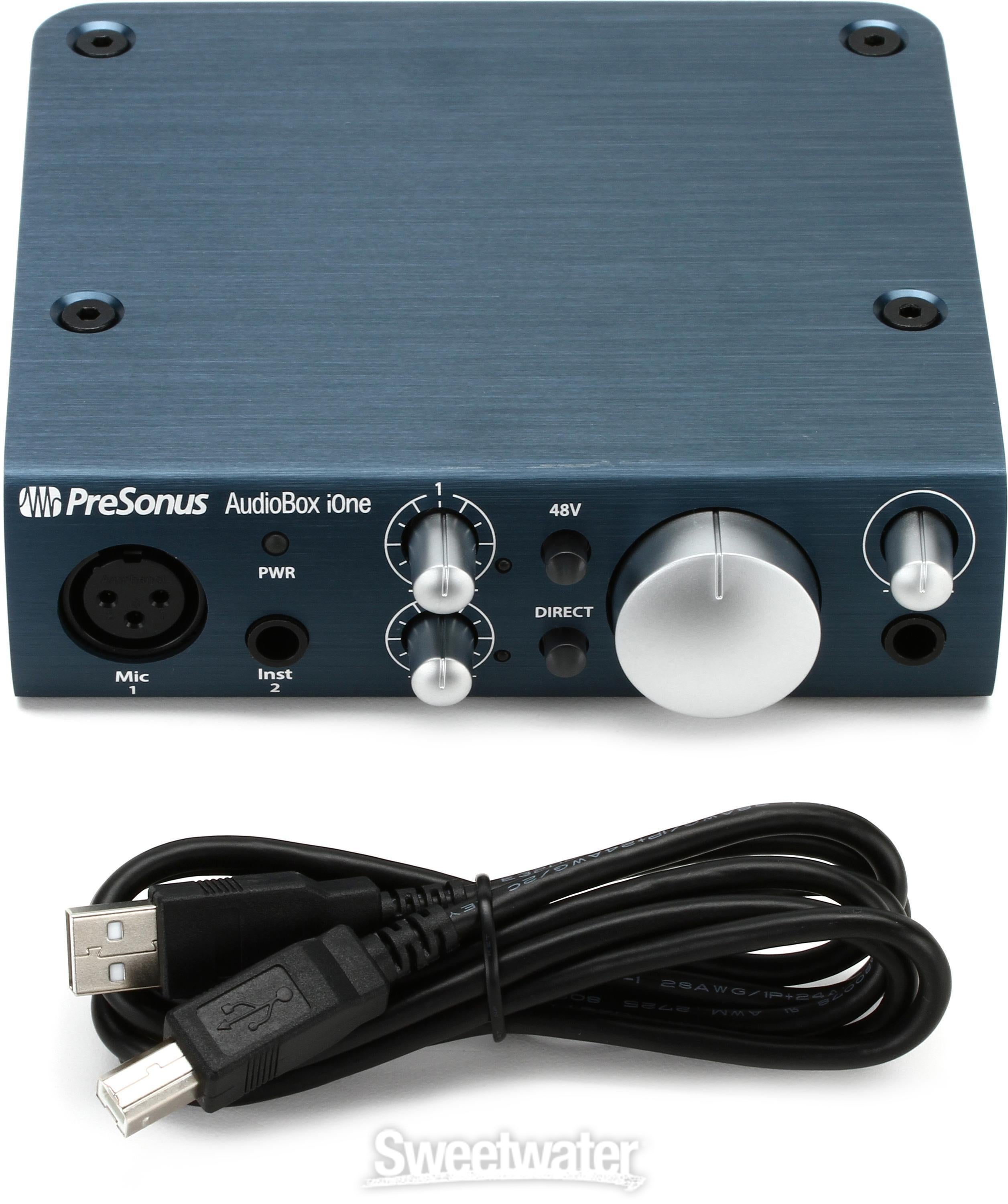 即発送可能】 PreSonus AudioBox iONE DTM/DAW - sayalab.com.mx