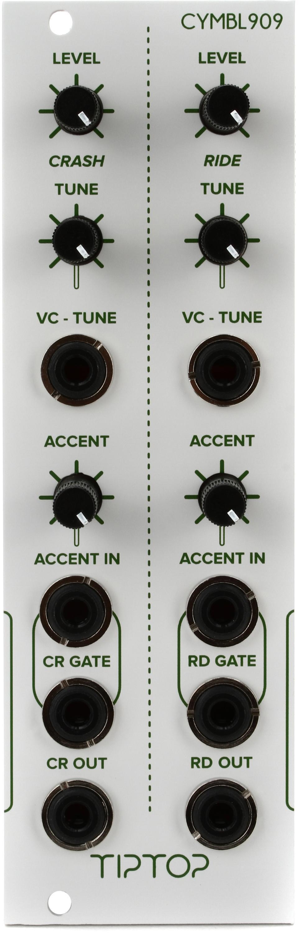 Tiptop Audio CYMBL909 Eurorack Crash/Ride Cymbal Module