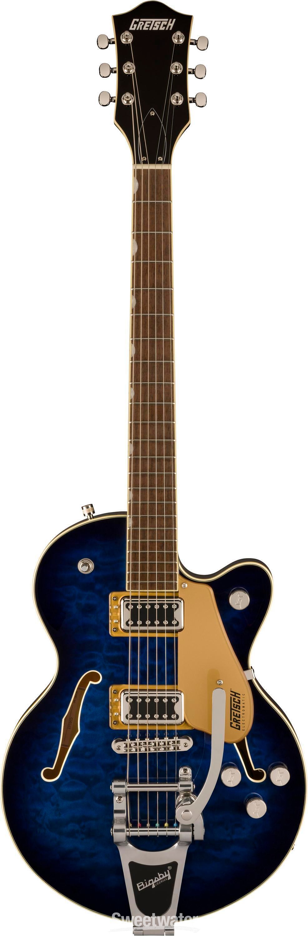 Gretsch G5655T-QM Electromatic Center Block Jr. Quilt Semi
