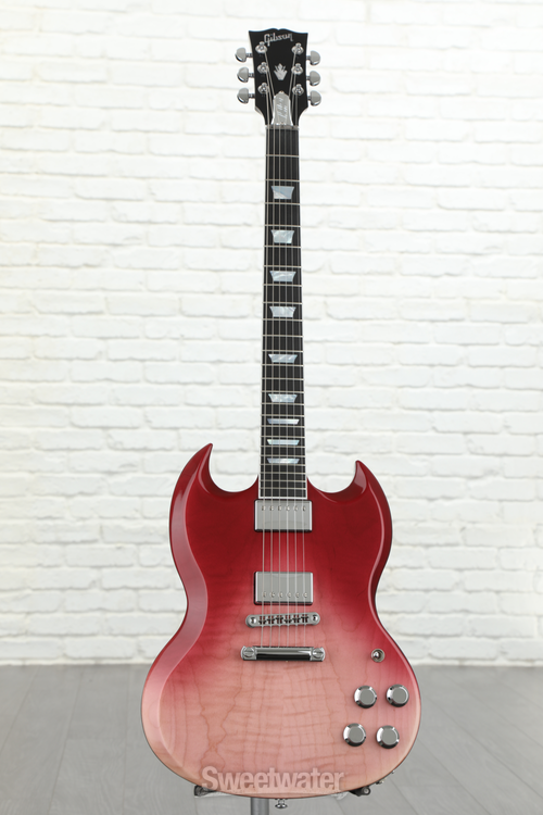 Gibson SG Standard HP-II 2018 - Hot Pink Fade, Grover Tuners