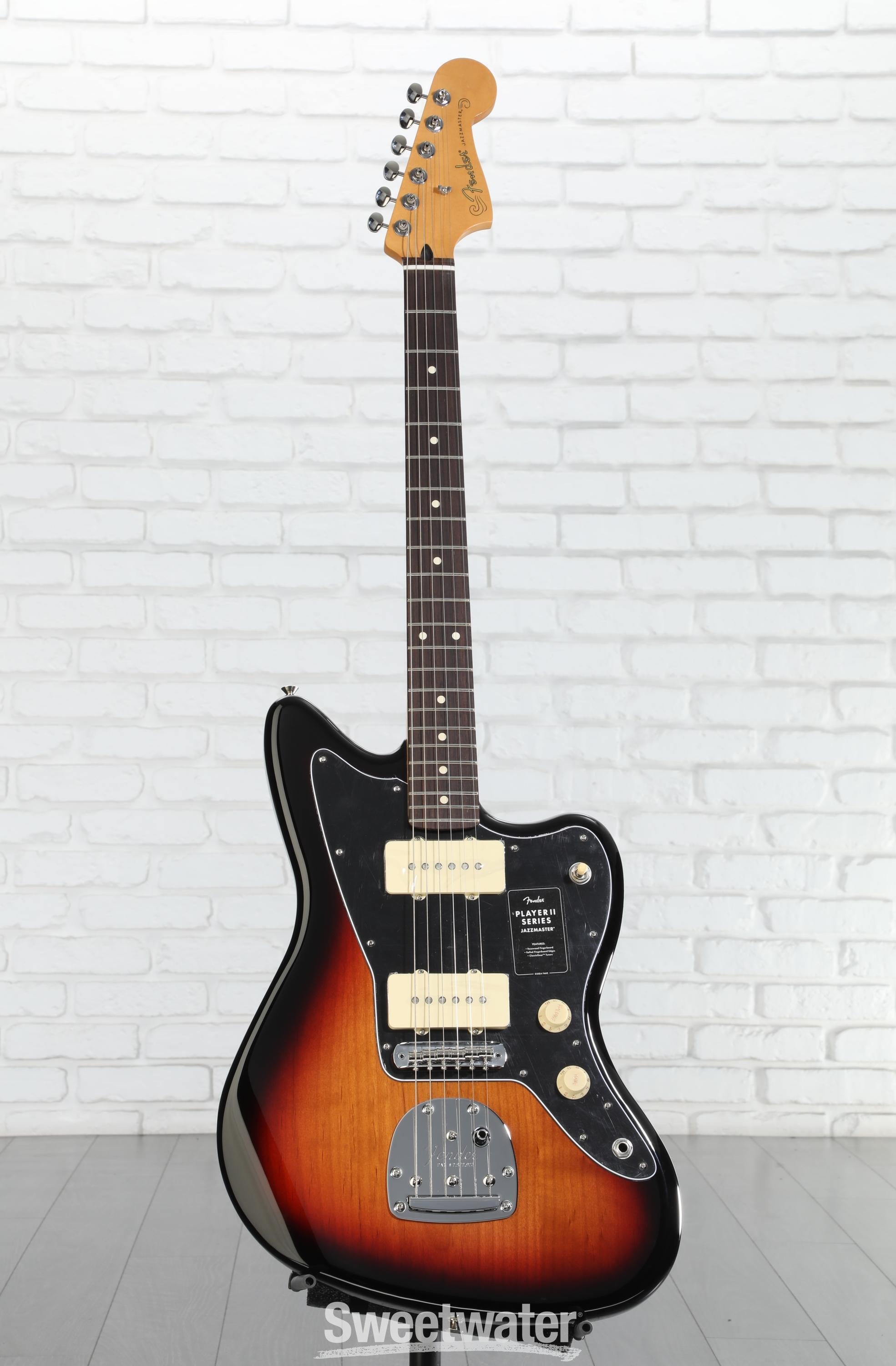 Fender Player II Jazzmaster Electric Guitar - 3-color Sunburst