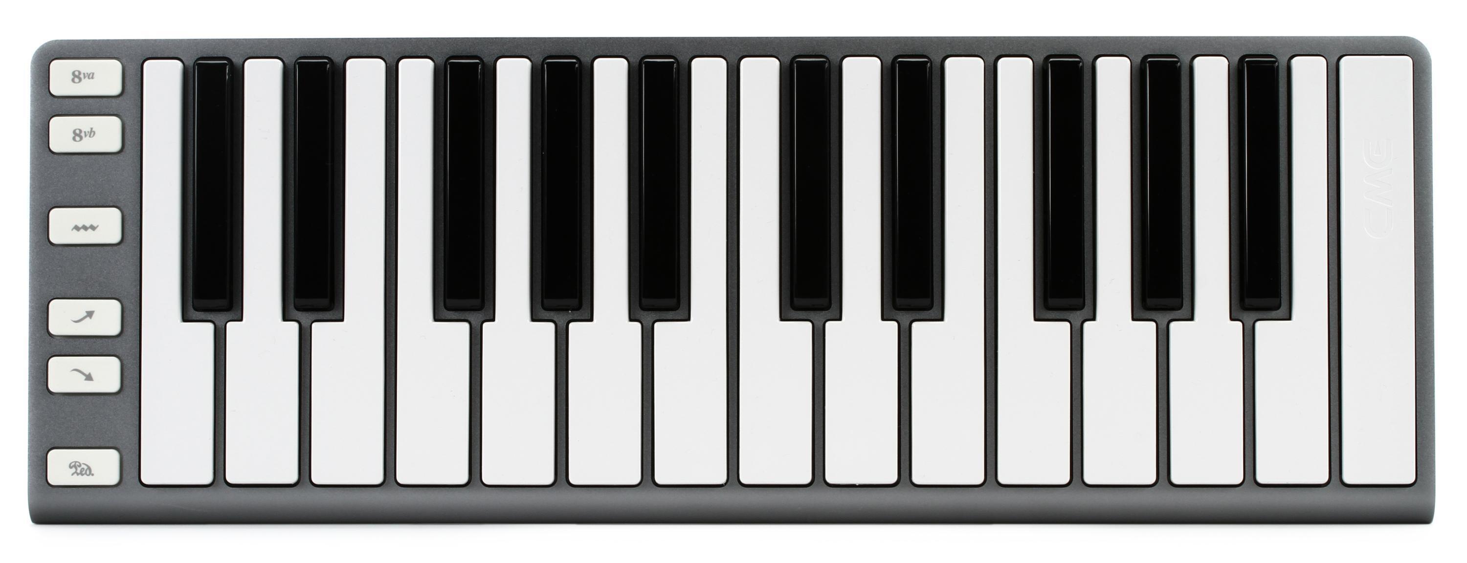 CME Xkey 25-key Mobile Keyboard Controller - Space Gray