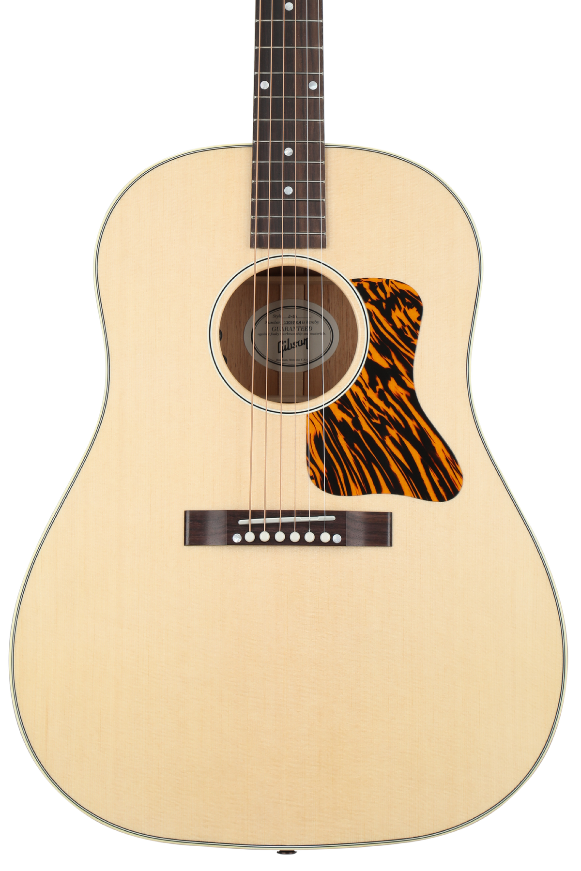 ギター Gibson Acoustic J35 Gibson Acoustic J-35 2018 - Antique Natural | Sweetwater