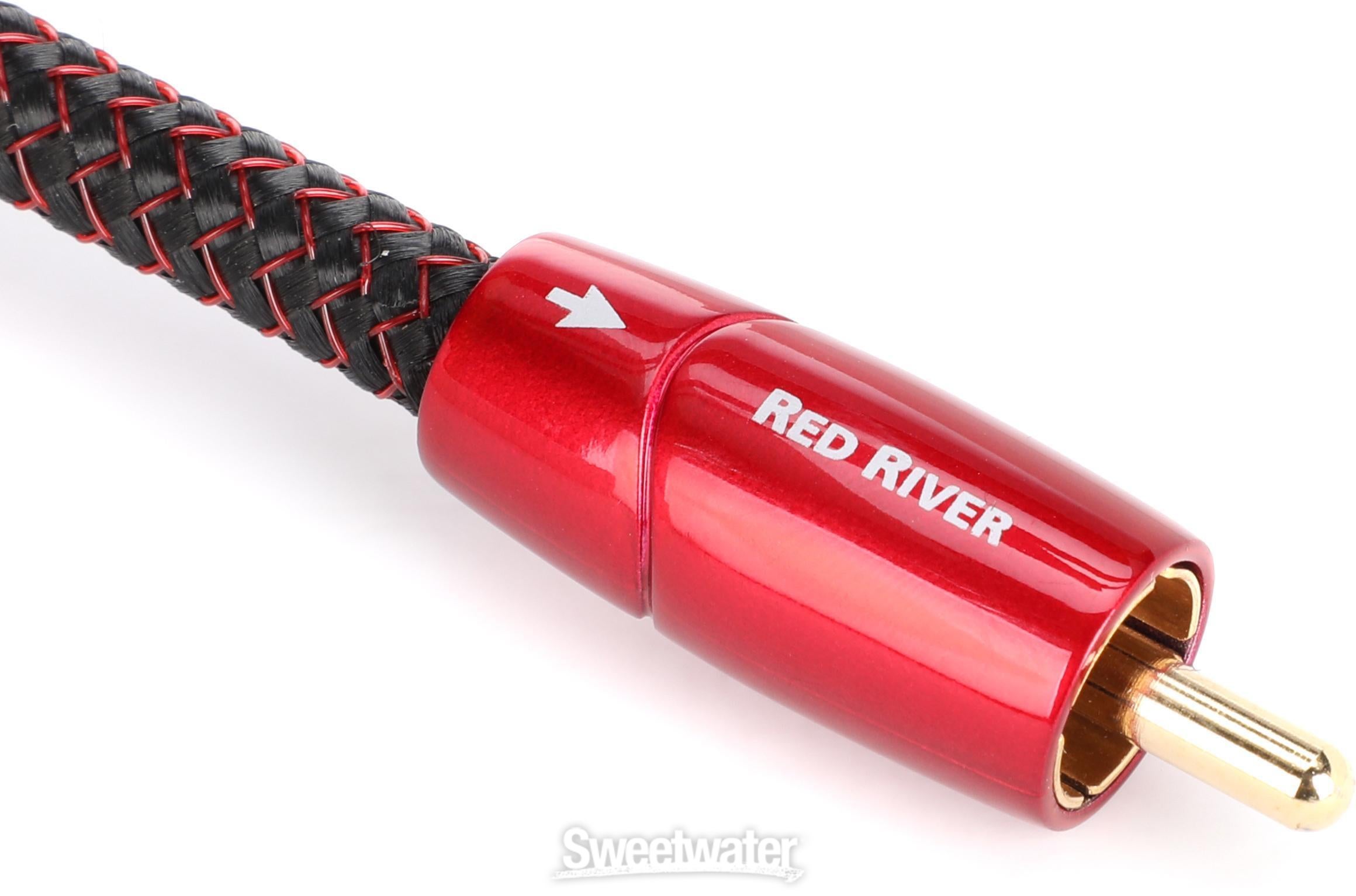 AudioQuest Red River RCA Analog Audio Interconnect Cable
