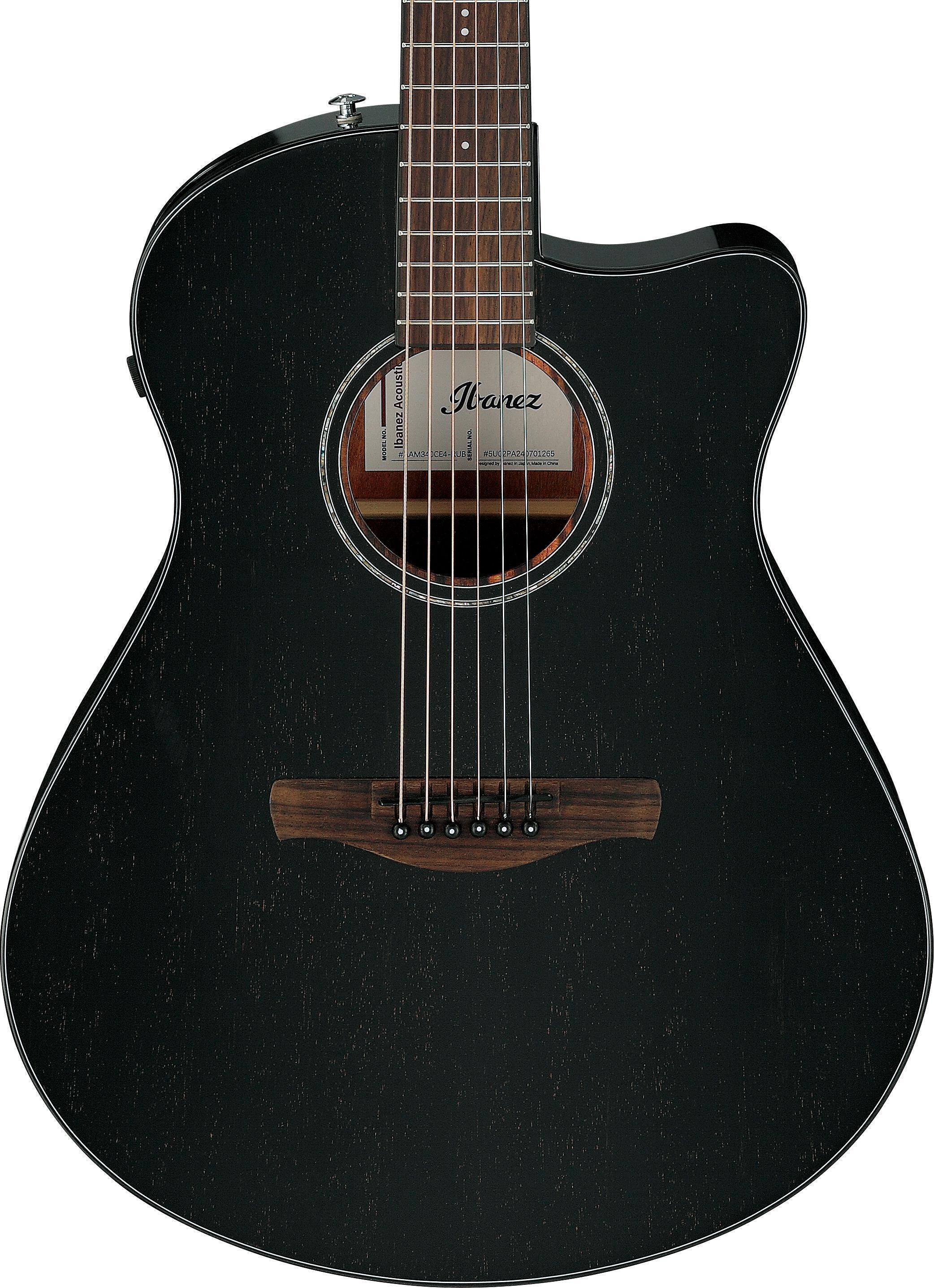 Ibanez AAM340CE Advanced Acoustic Auditorium Acoustic-electric Guitar ...
