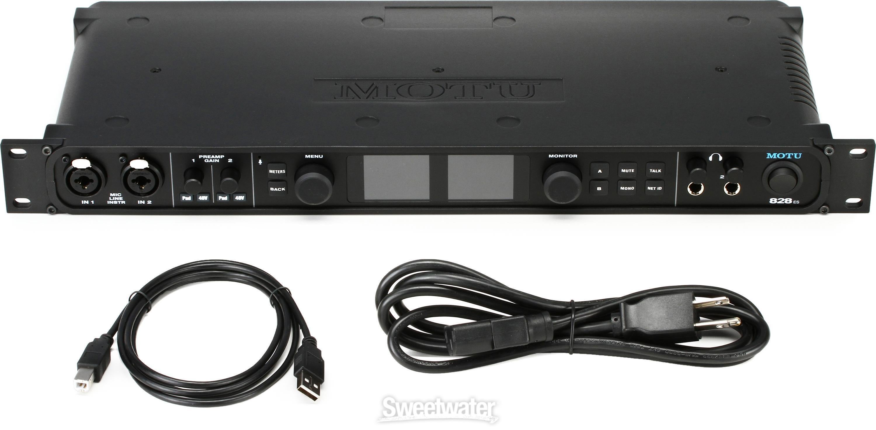 MOTU 828es 28x32 Thunderbolt / USB 2.0 Audio Interface Reviews ...