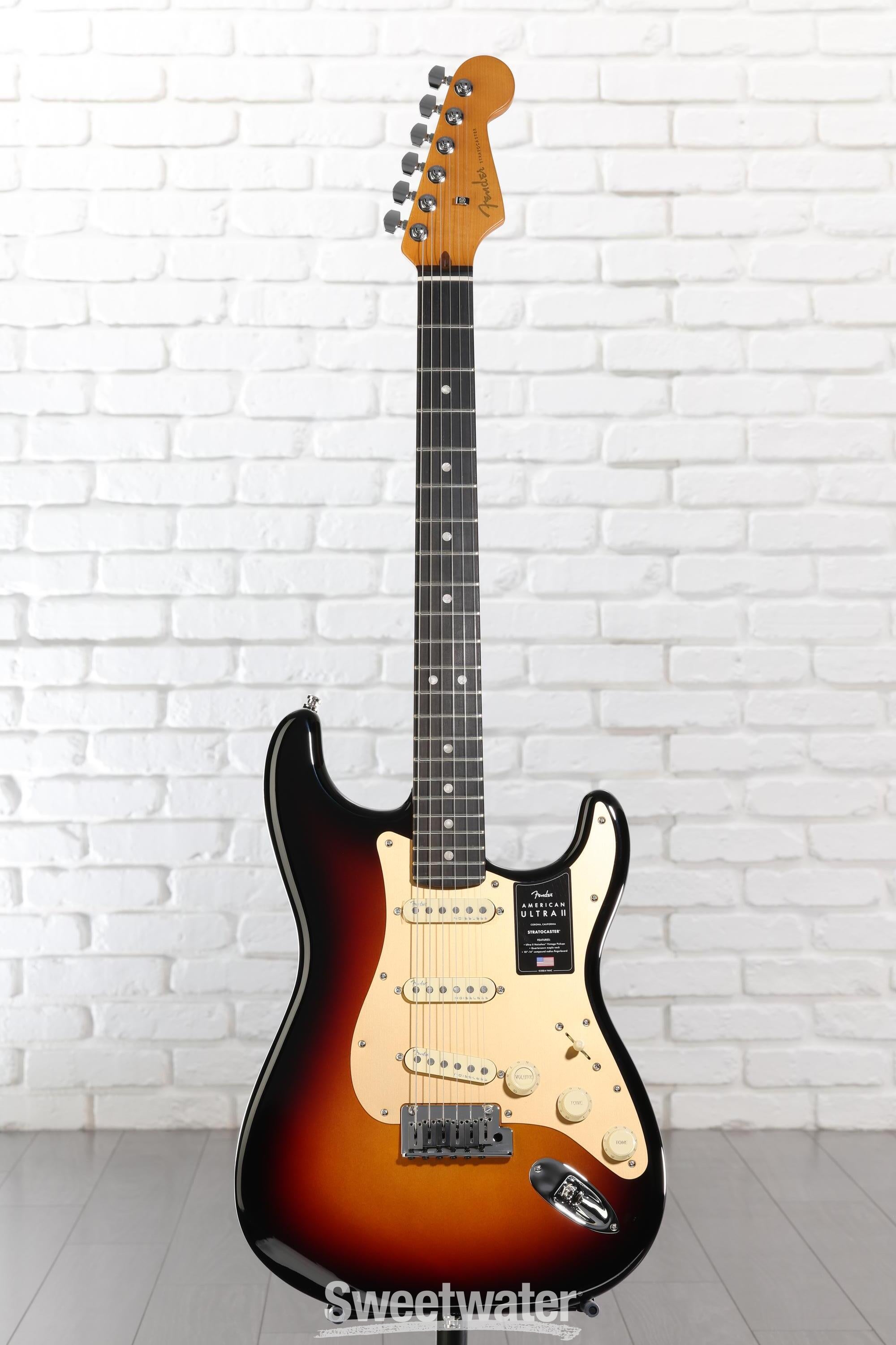 Fender American Ultra II Stratocaster Electric Guitar - Ultraburst