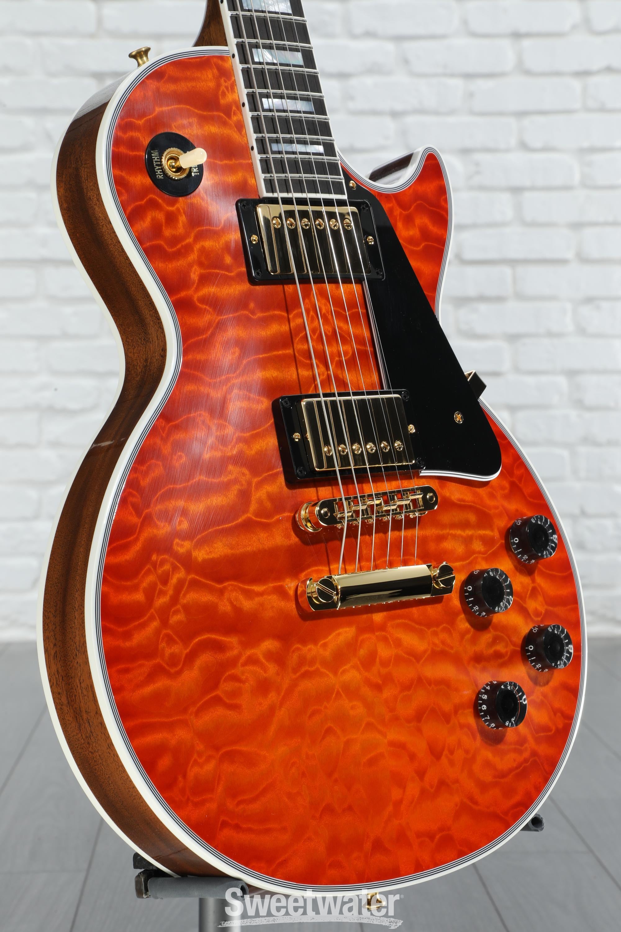 Gibson Custom Dealer Select Les Paul Custom 7A Quilt Top Electric