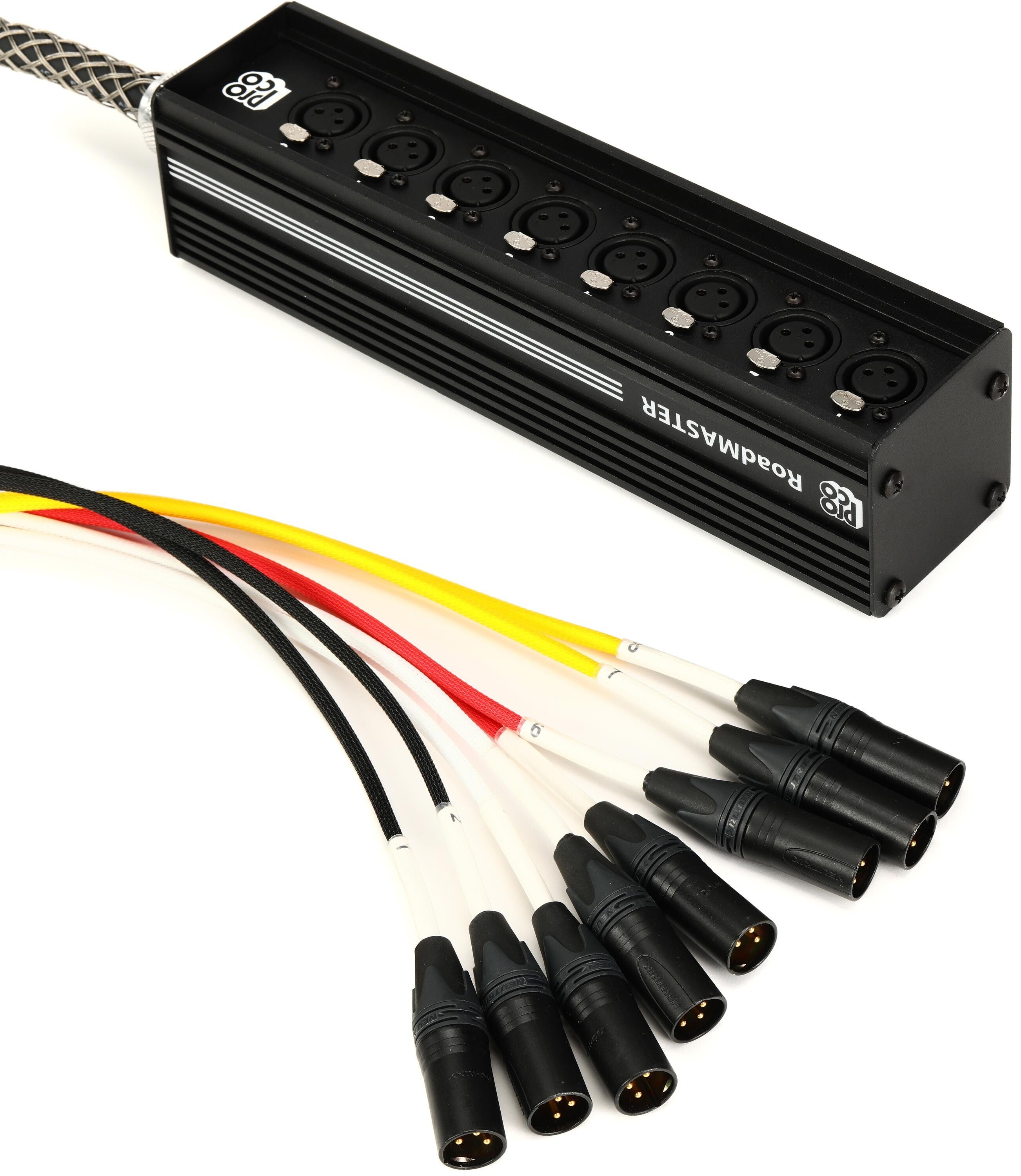 Photo of Pro Co RMST 8-channel XLR Drop Snake - 25 foot