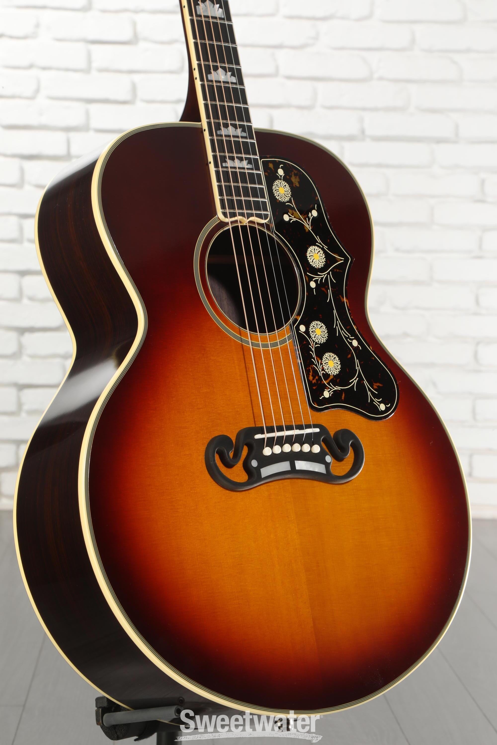 Photo of Epiphone Pre-war SJ-200 Rosewood Reissue Acoustic-electric Guitar - Vintage Sunburst