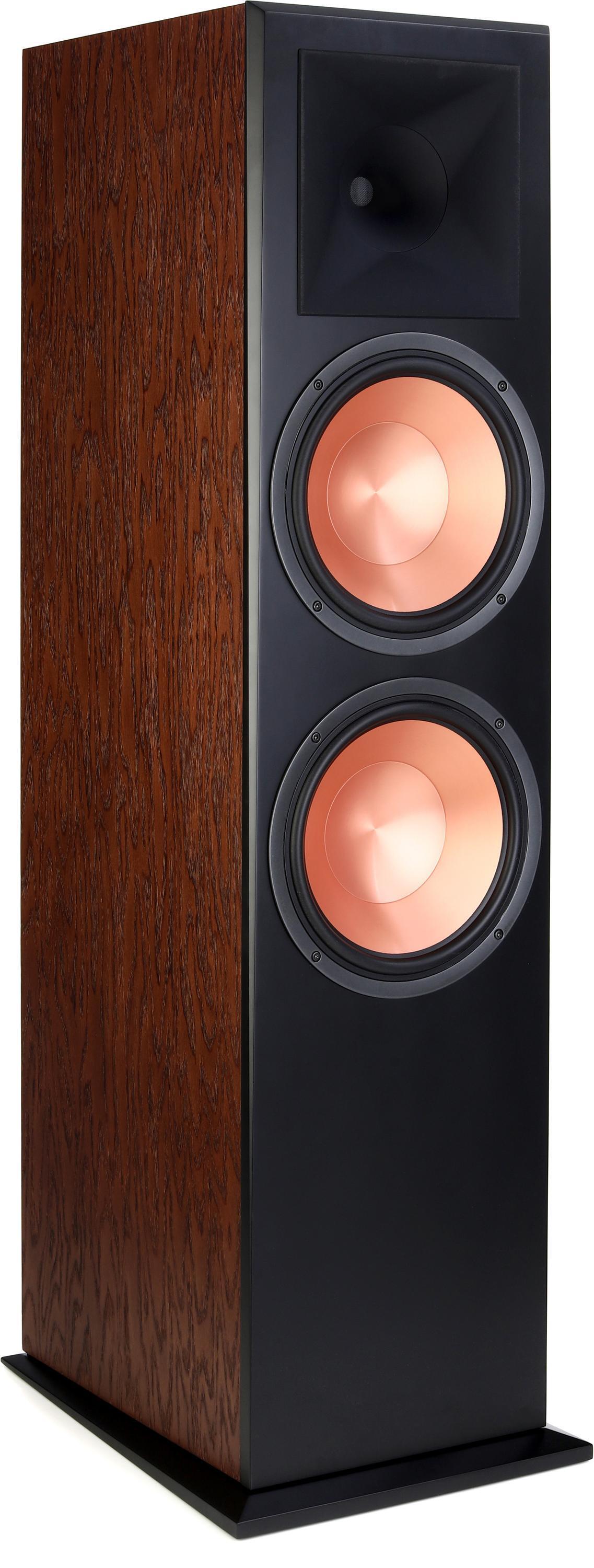 rf klipsch tower speakers with built in subwoofer