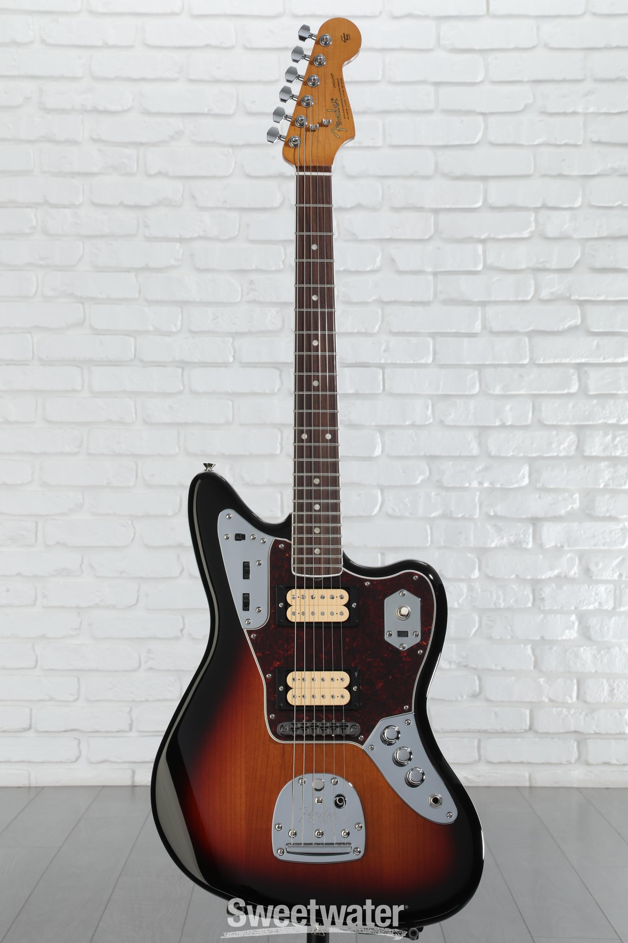 Fender Kurt Cobain Jaguar Electric Guitar - 3-Tone Sunburst