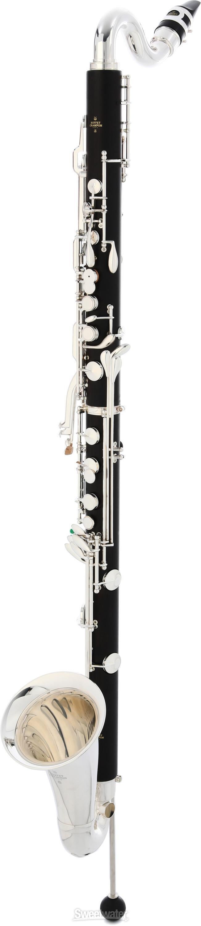 Buffet Crampon 1180 Student Bass Clarinet - Silver-plated Keys