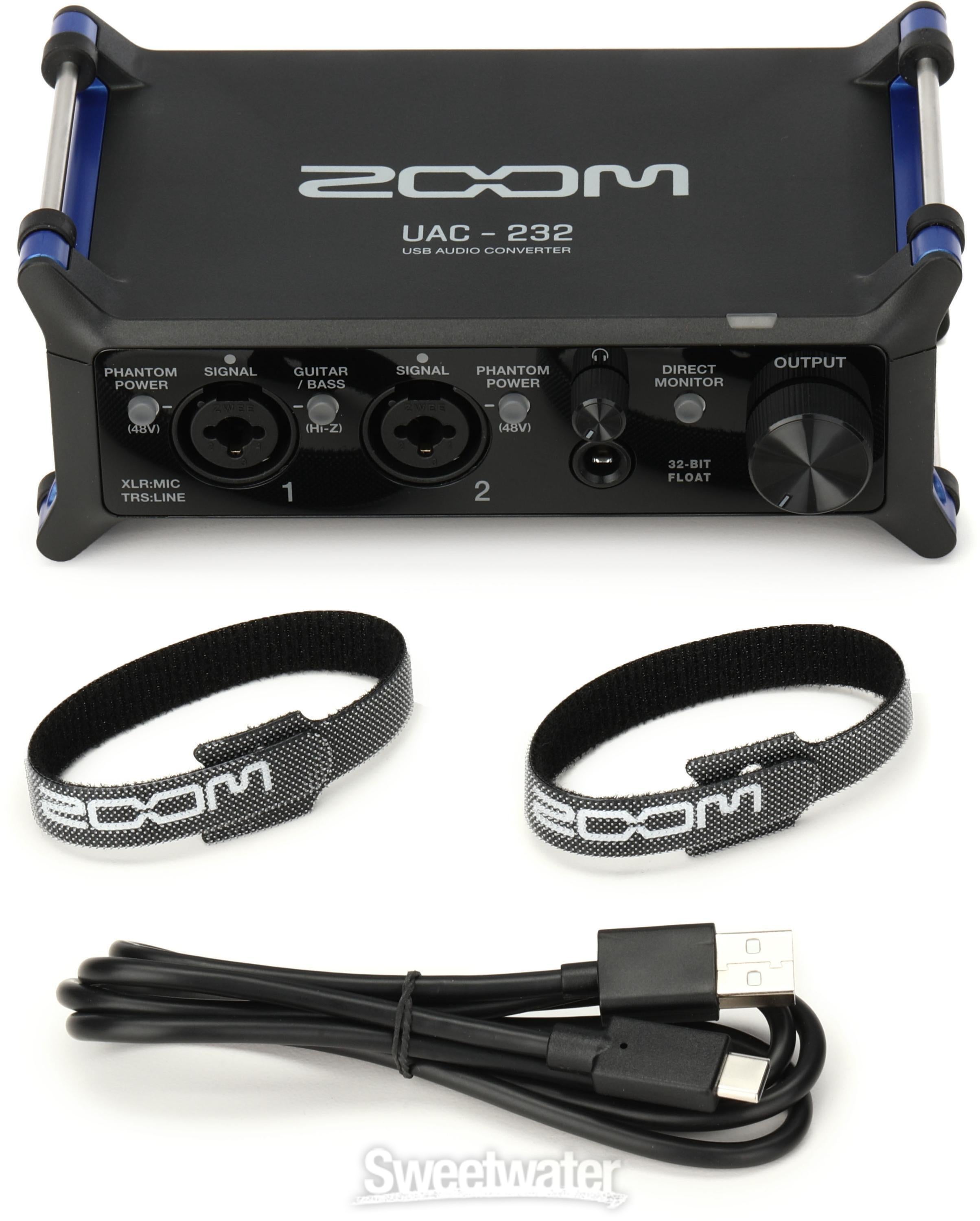 Zoom UAC-232 USB 2.0 Audio Interface | Sweetwater