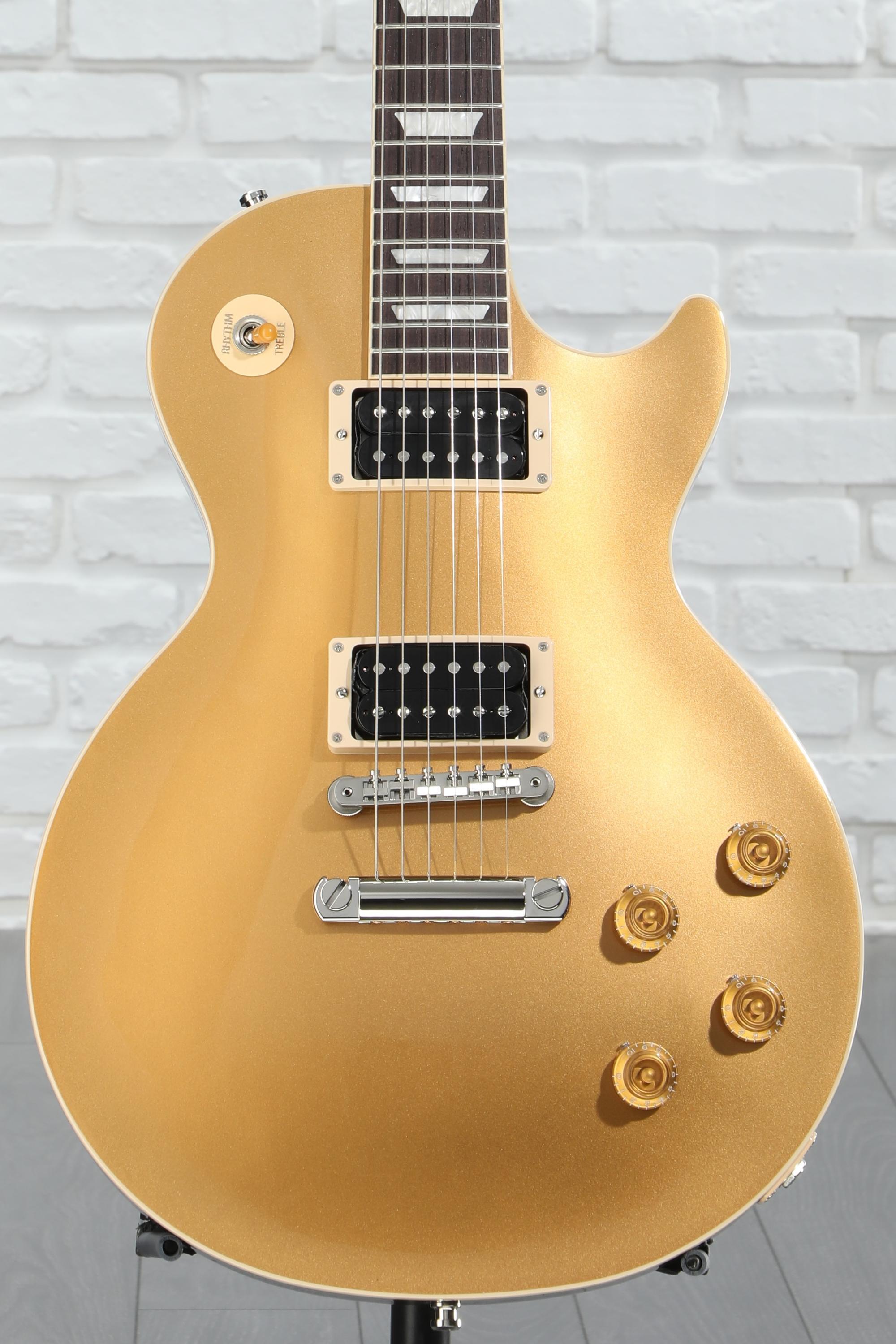 Gibson Slash Les Paul Standard Electric Guitar Victoria Gold