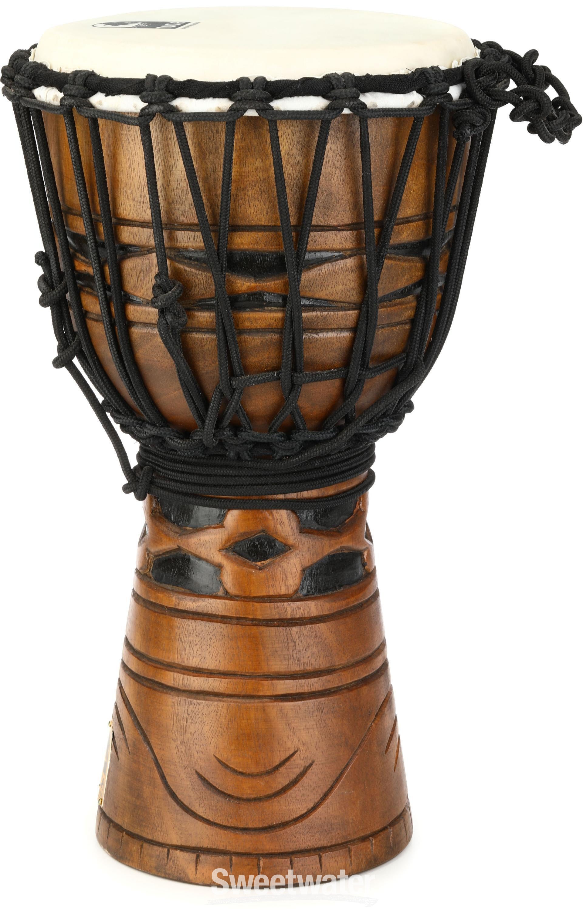 Toca Percussion Origins Series Wood Rope-tuned Djembe - 8 inch