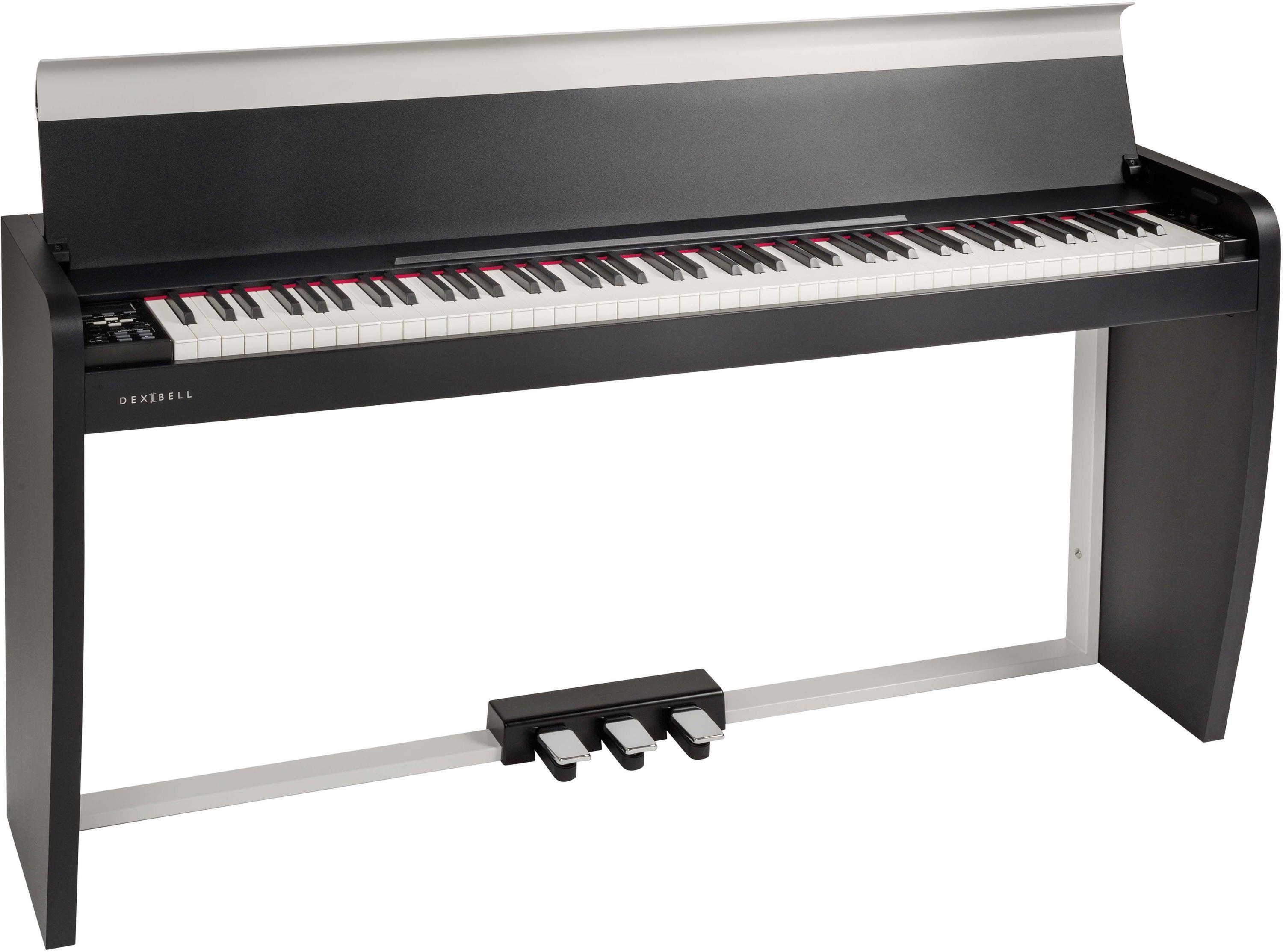 Photo of Dexibell Vivo H1 88-key Digital Upright Piano with Bench - Black