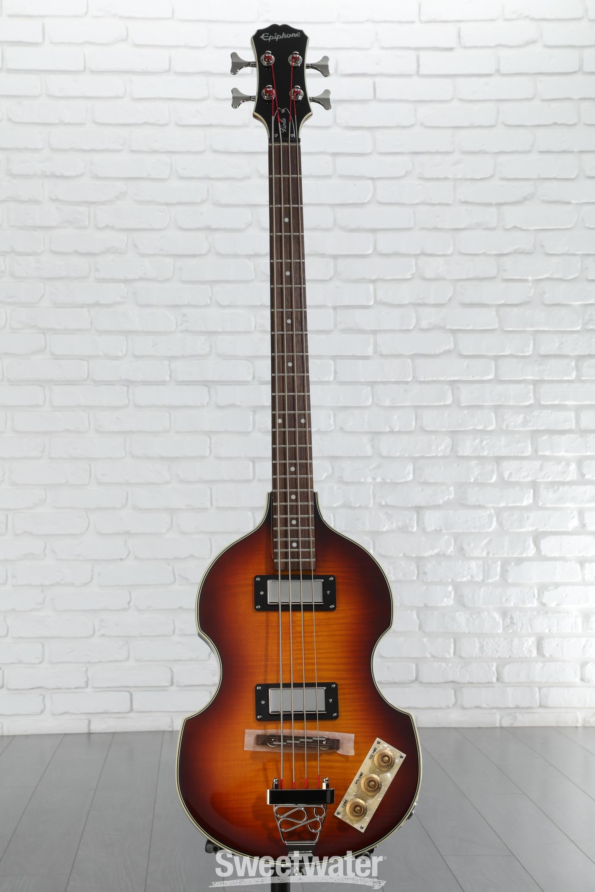 Epiphone Viola Bass - Vintage Sunburst | Sweetwater