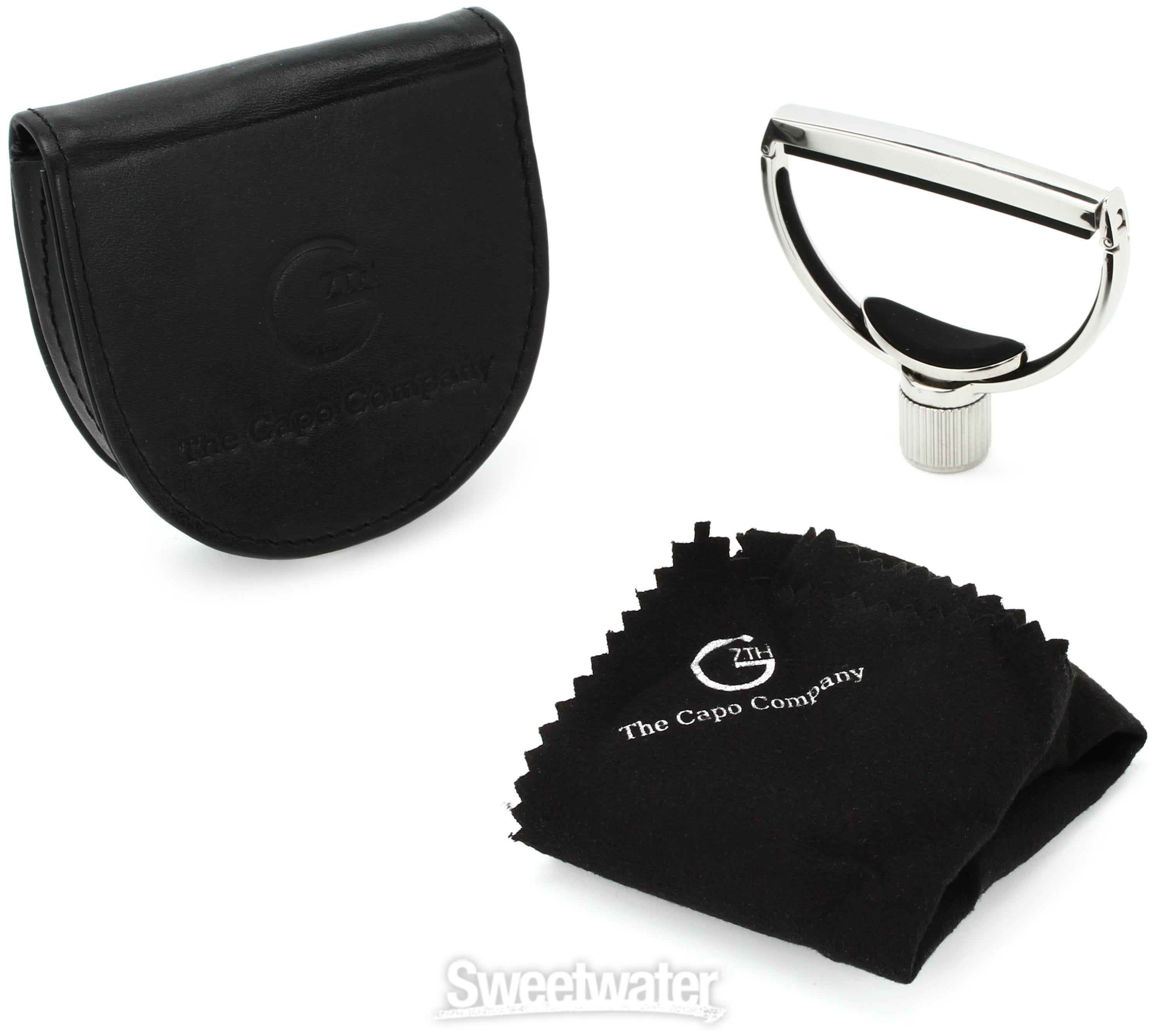 G7th Heritage Guitar Wide Neck Width Capo - Stainless Steel