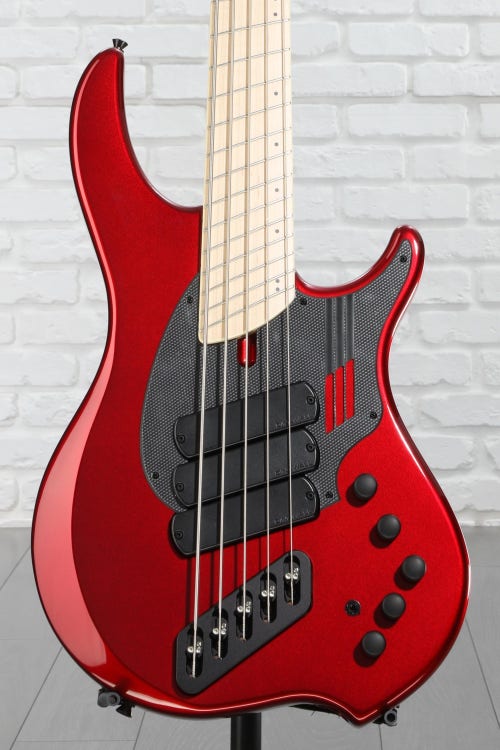 Dingwall Guitars NG3 Adam "Nolly" Getgood Signature 5-string Electric Bass Guitar - Candy Apple Red