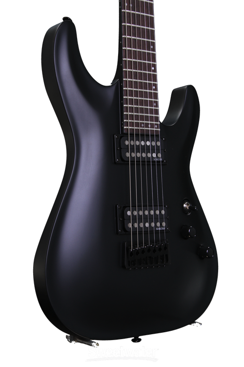 Schecter Stealth C-7 Satin Black Stealth