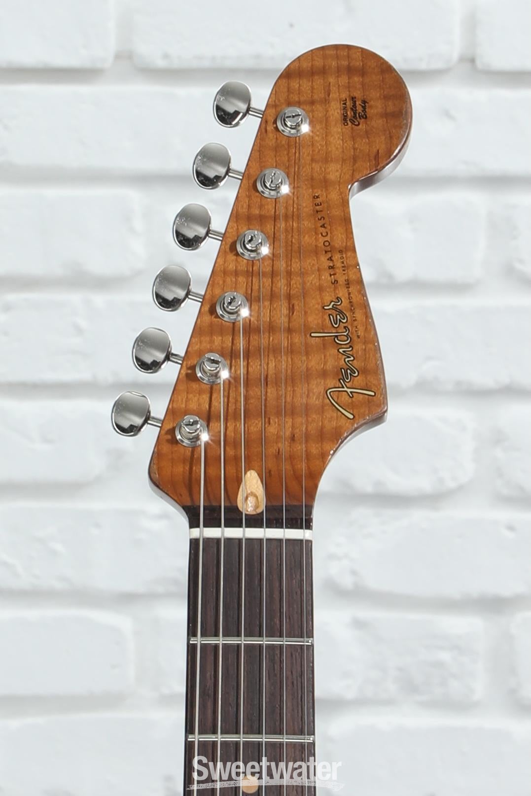 Fender Custom Shop GT11 Stratocaster Electric Guitar - Aztec Gold over Aged Black Paisley, Heavy Relic, Sweetwater Exclusive