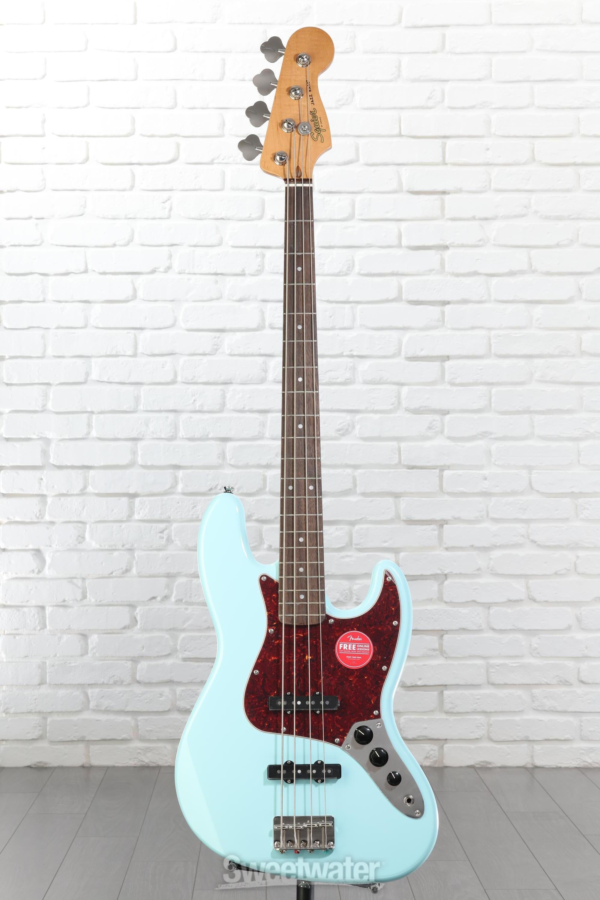 Squier Classic Vibe '60s Jazz Bass - Daphne Blue | Sweetwater
