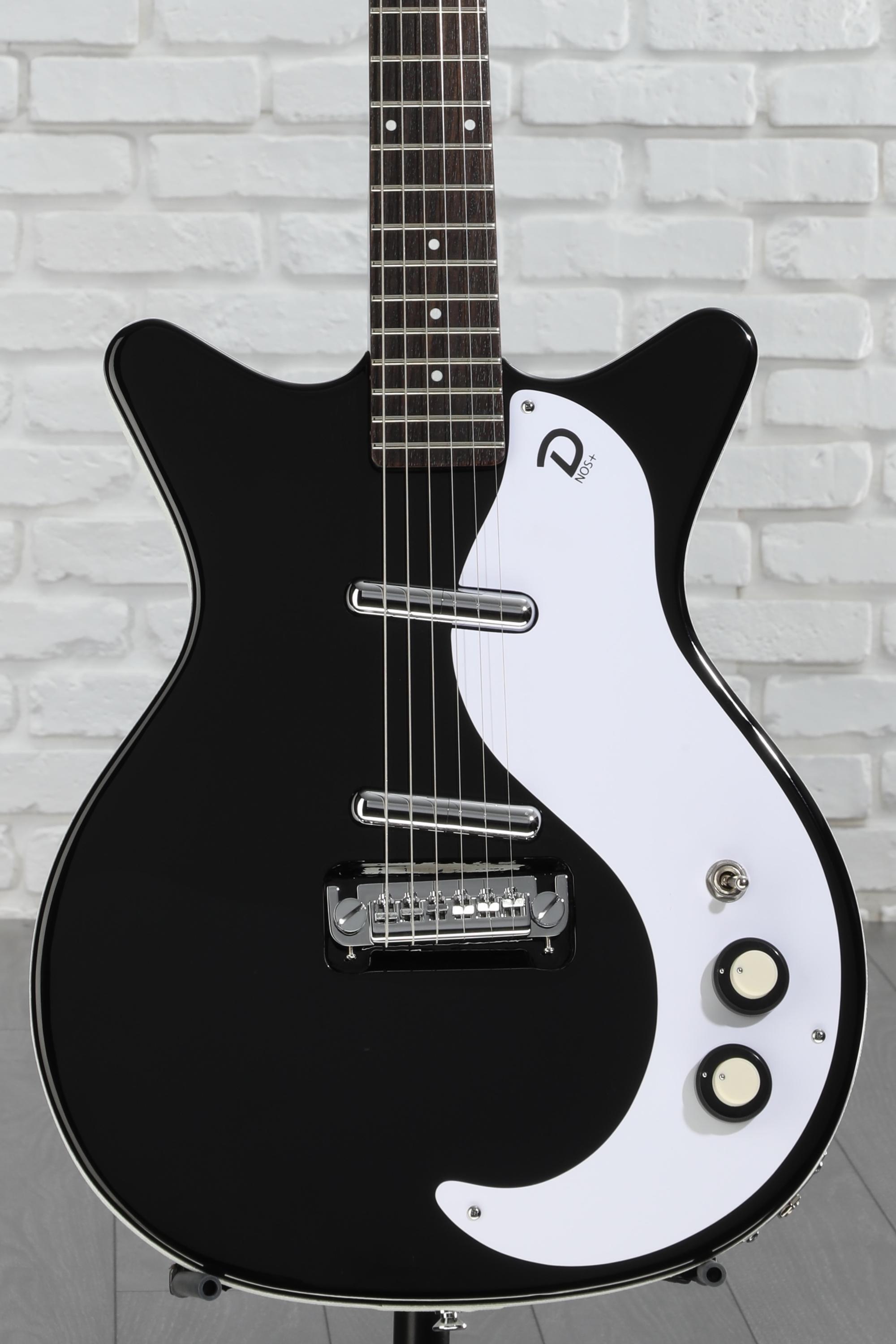 Danelectro '59M NOS+ Semi-hollowbody Electric Guitar - Black
