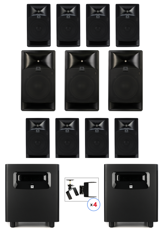 JBL 7.1.4 Immersive Audio Studio Monitor System | Sweetwater