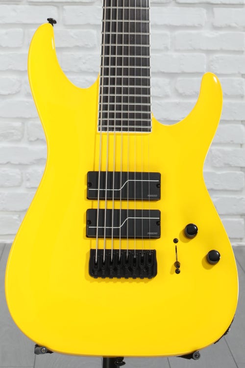 ESP LTD Stephen Carpenter SC-608 Signature 8-string Baritone Electric Guitar - Yellow