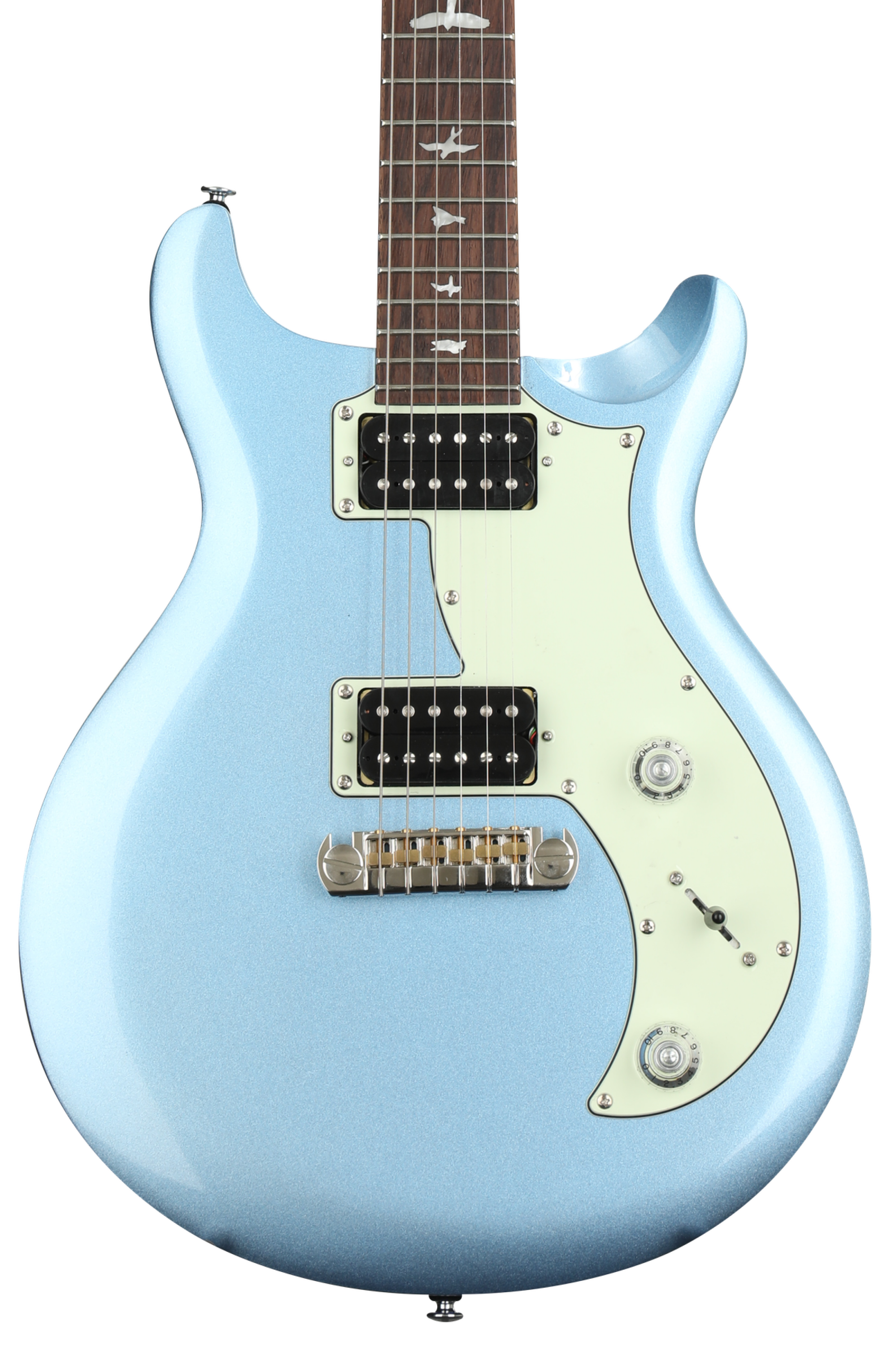 PRS SE Mira - Frost Blue Metallic | Sweetwater